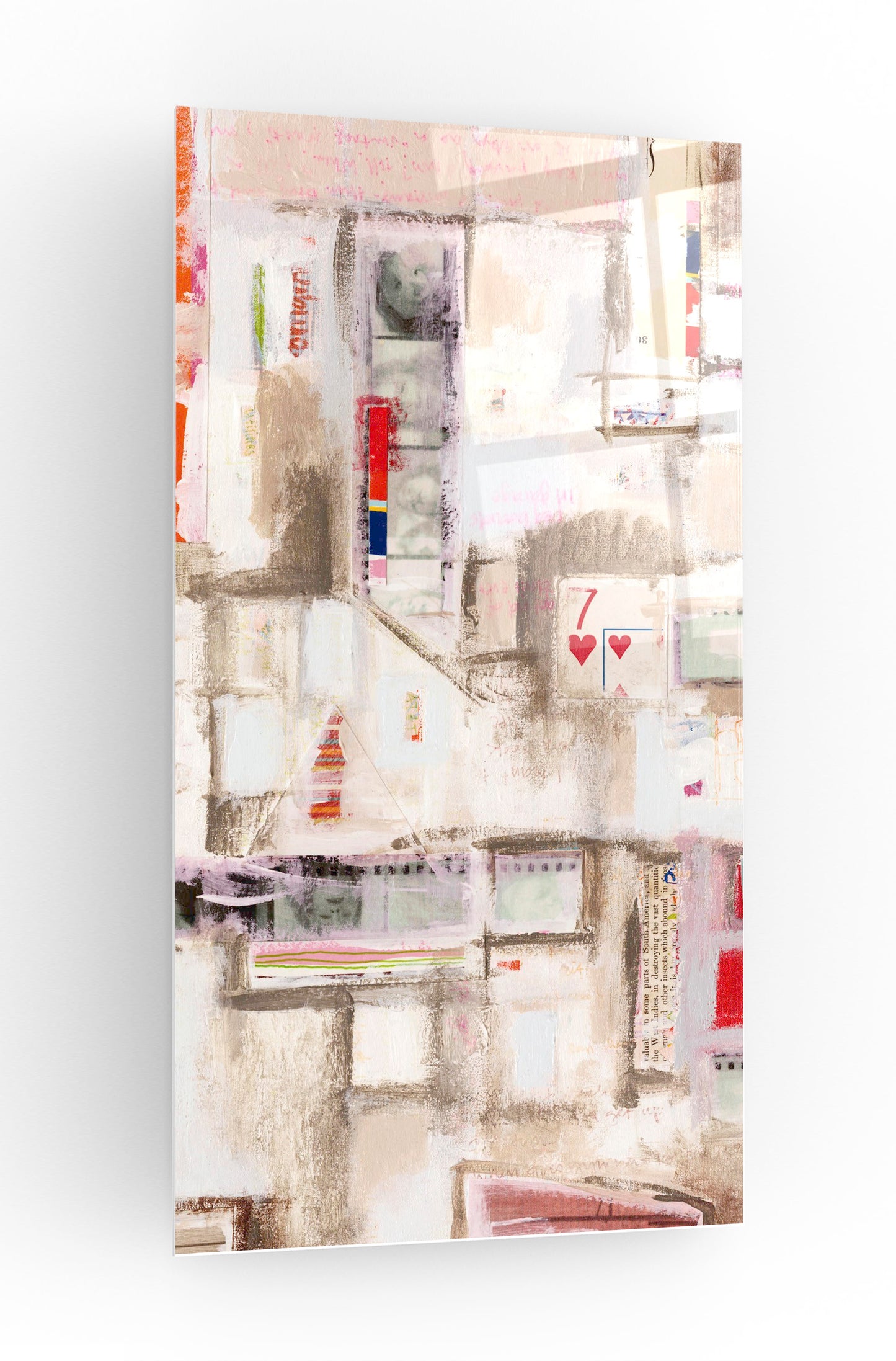 Epic Art 'Plans Four I' by Nikki Galapon, Acrylic Glass Wall Art,24x48