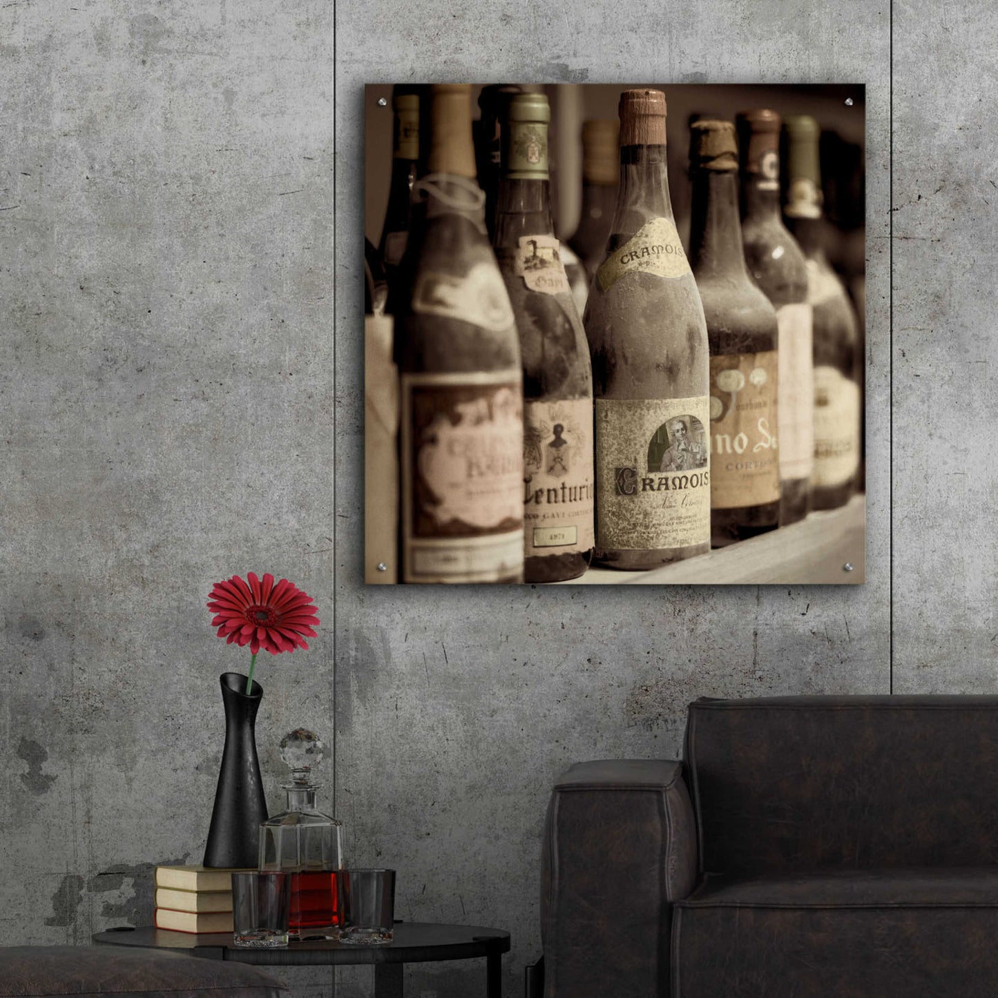 Epic Art 'Enoteca Cortona 2' by Alan Blaustein Acrylic Glass Wall Art,36x36