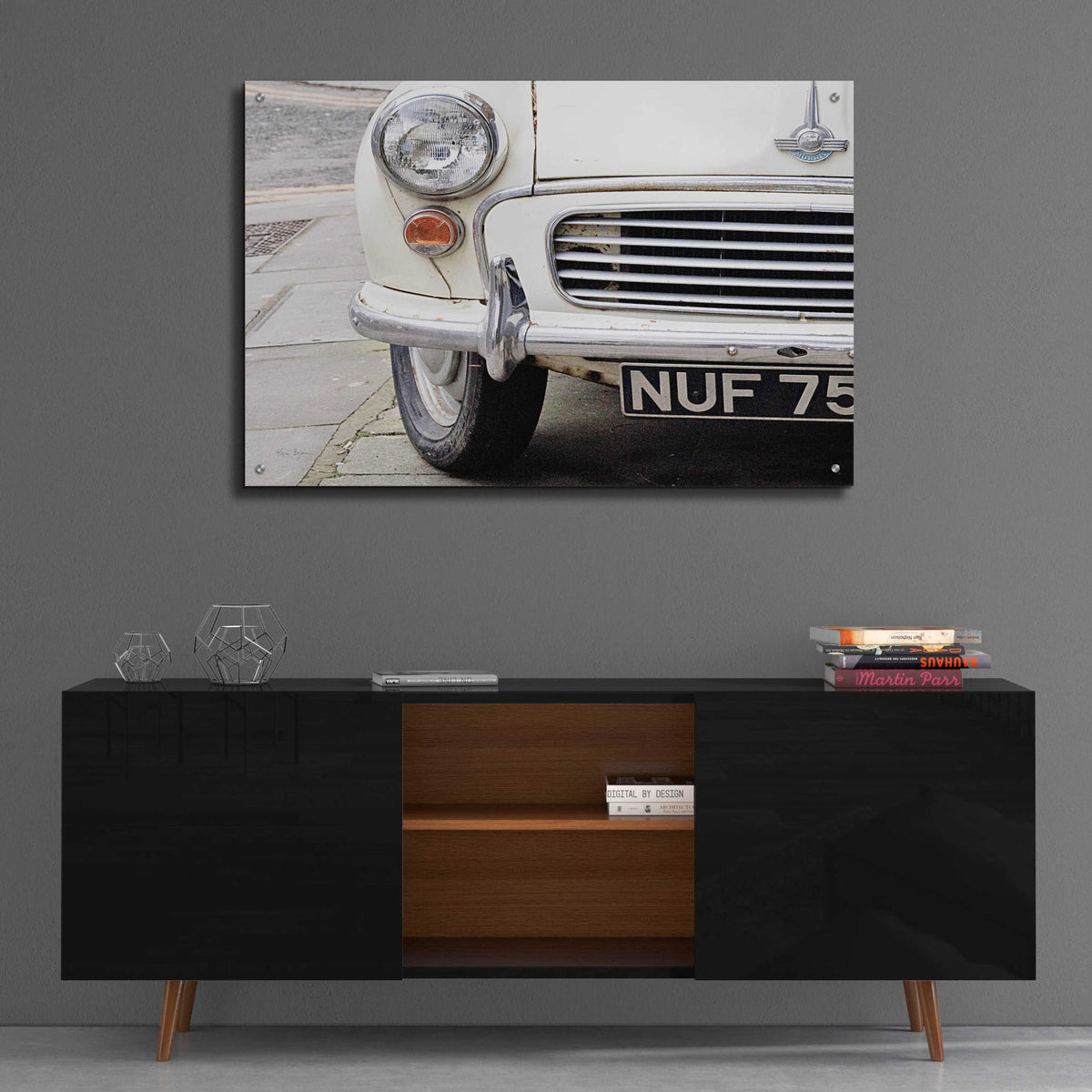 Epic Art 'London Traveller' by Keri Bevan, Acrylic Glass Wall Art,36x24