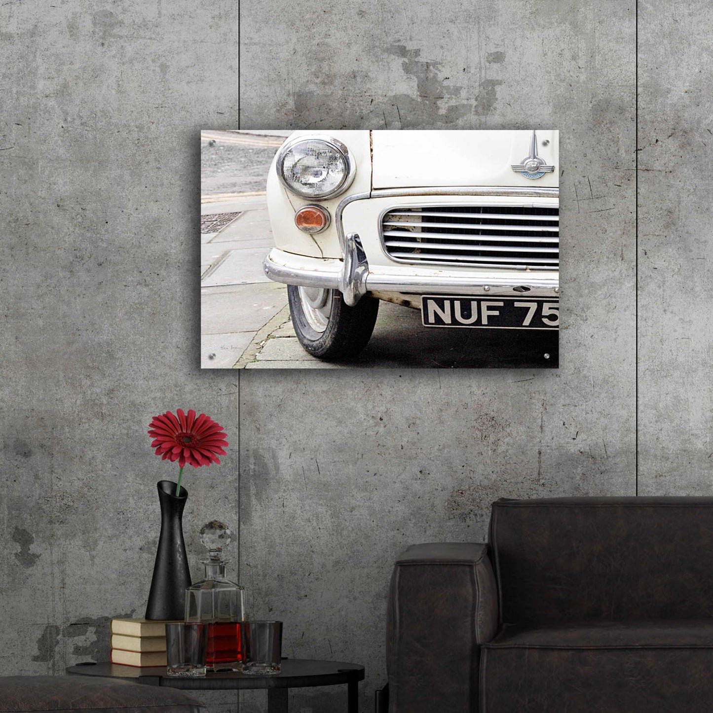 Epic Art 'London Traveller' by Keri Bevan, Acrylic Glass Wall Art,36x24