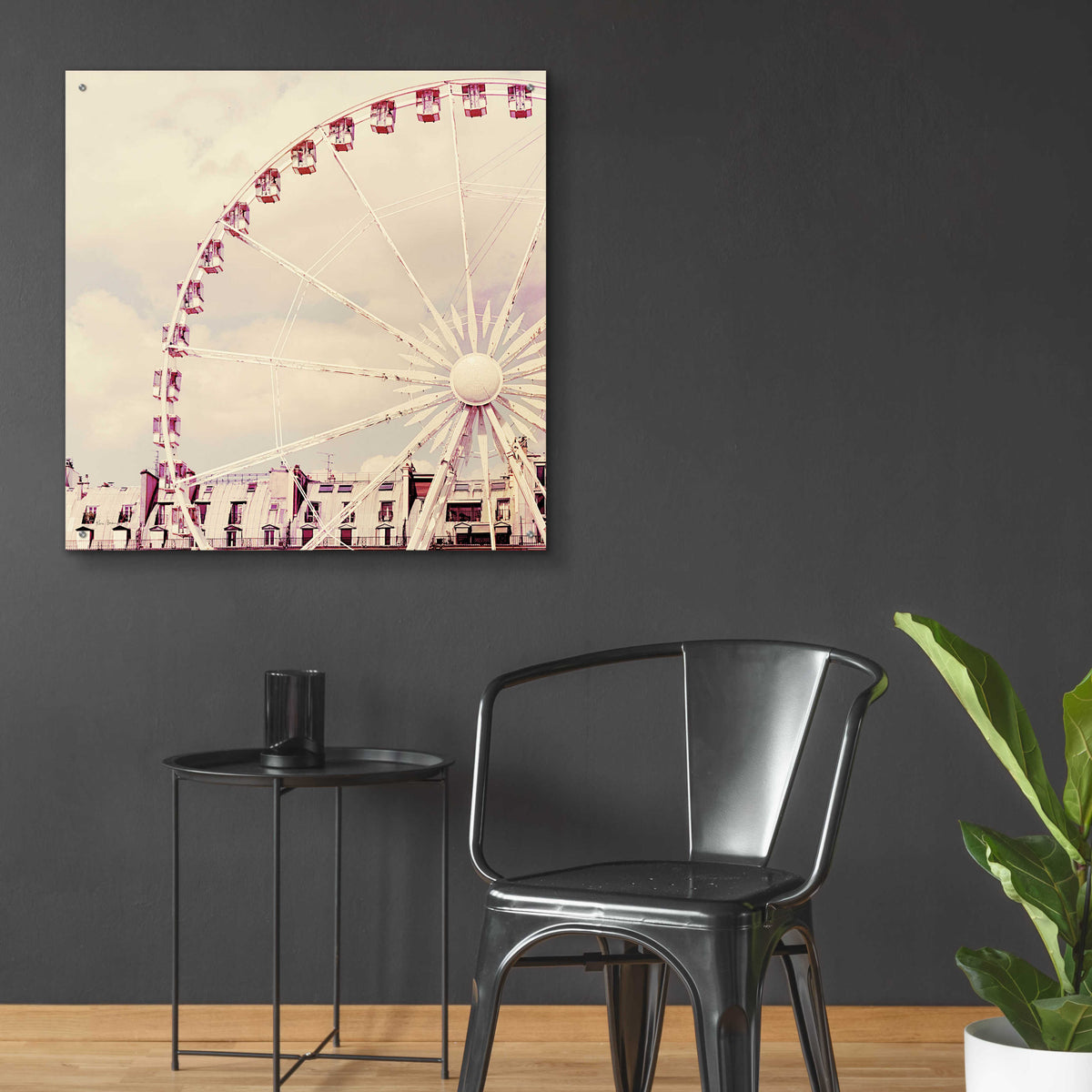 Epic Art 'Paris Parfait' by Keri Bevan, Acrylic Glass Wall Art,36x36