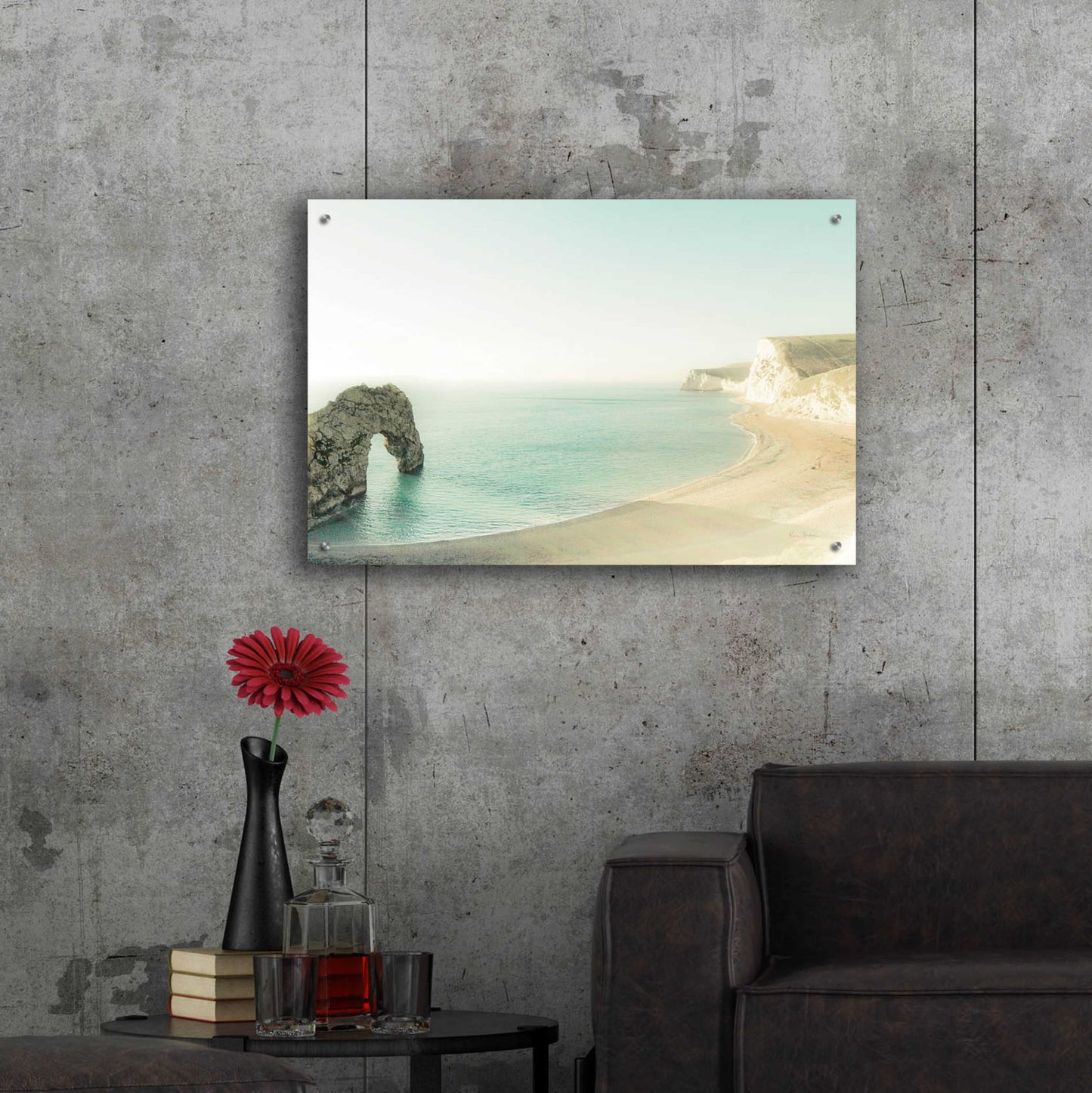 Epic Art 'The Jurassic Coast' by Keri Bevan, Acrylic Glass Wall Art,36x24