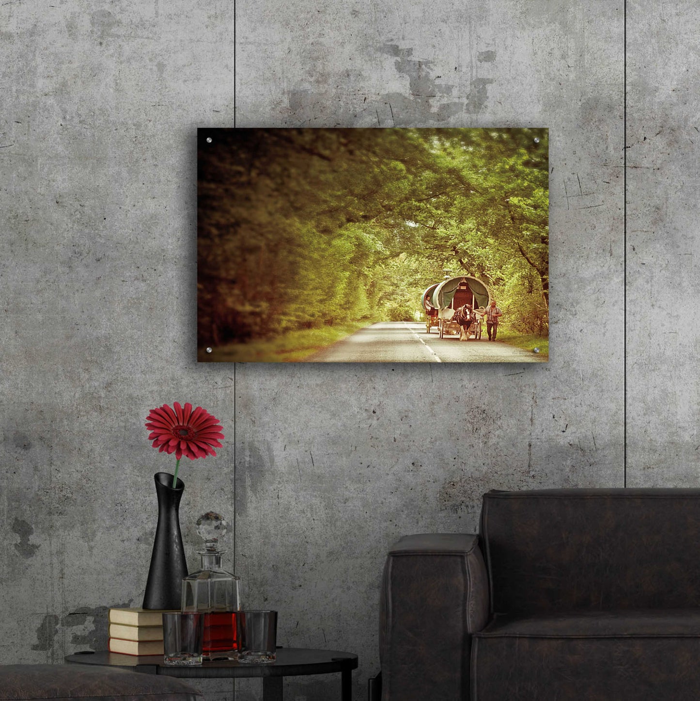 Epic Art 'The Road To Appleby' by Keri Bevan, Acrylic Glass Wall Art,36x24