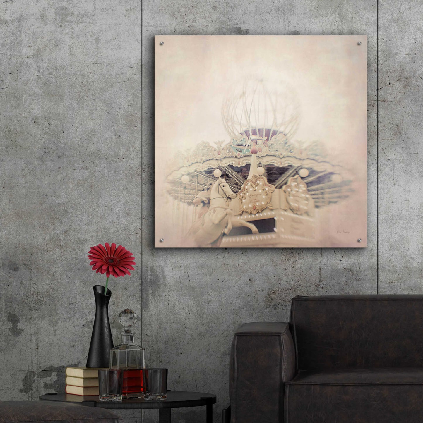 Epic Art 'Storm Riders' by Keri Bevan, Acrylic Glass Wall Art,36x36