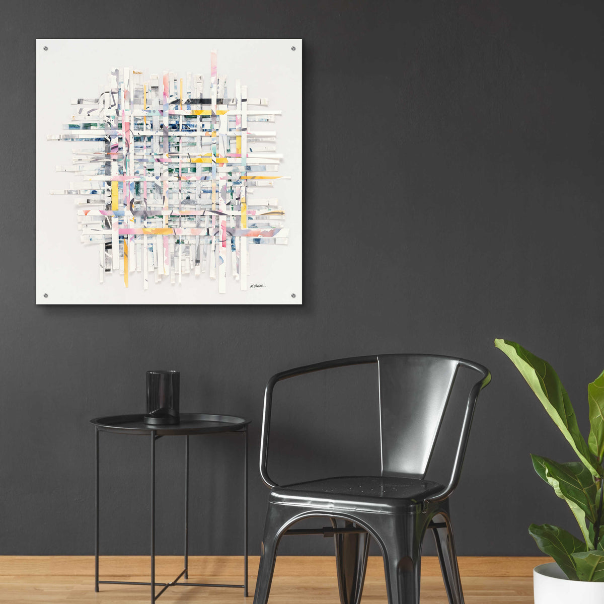 Epic Art 'New Morning' by Mike Schick, Acrylic Glass Wall Art,36x36