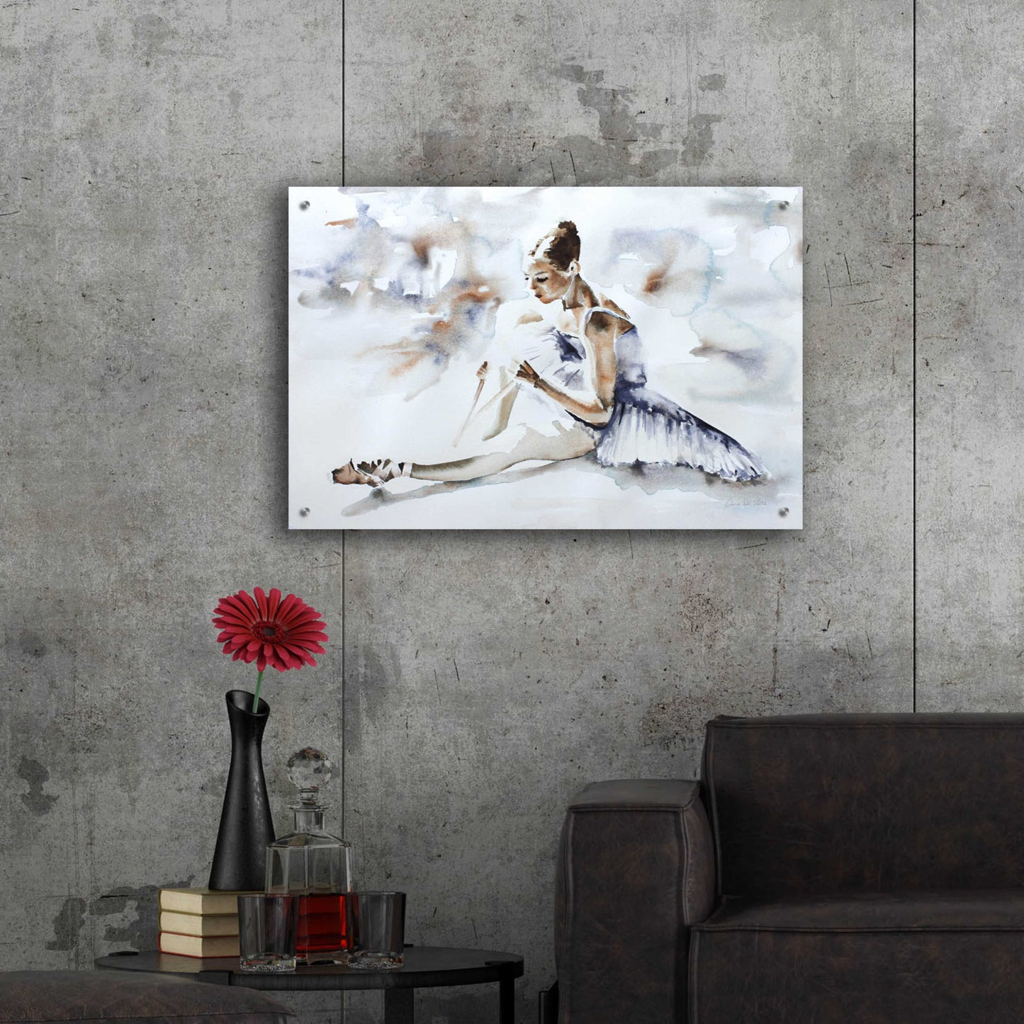 Epic Art 'Dress Rehearsal' by Aimee Del Valle, Acrylic Glass Wall Art,36x24