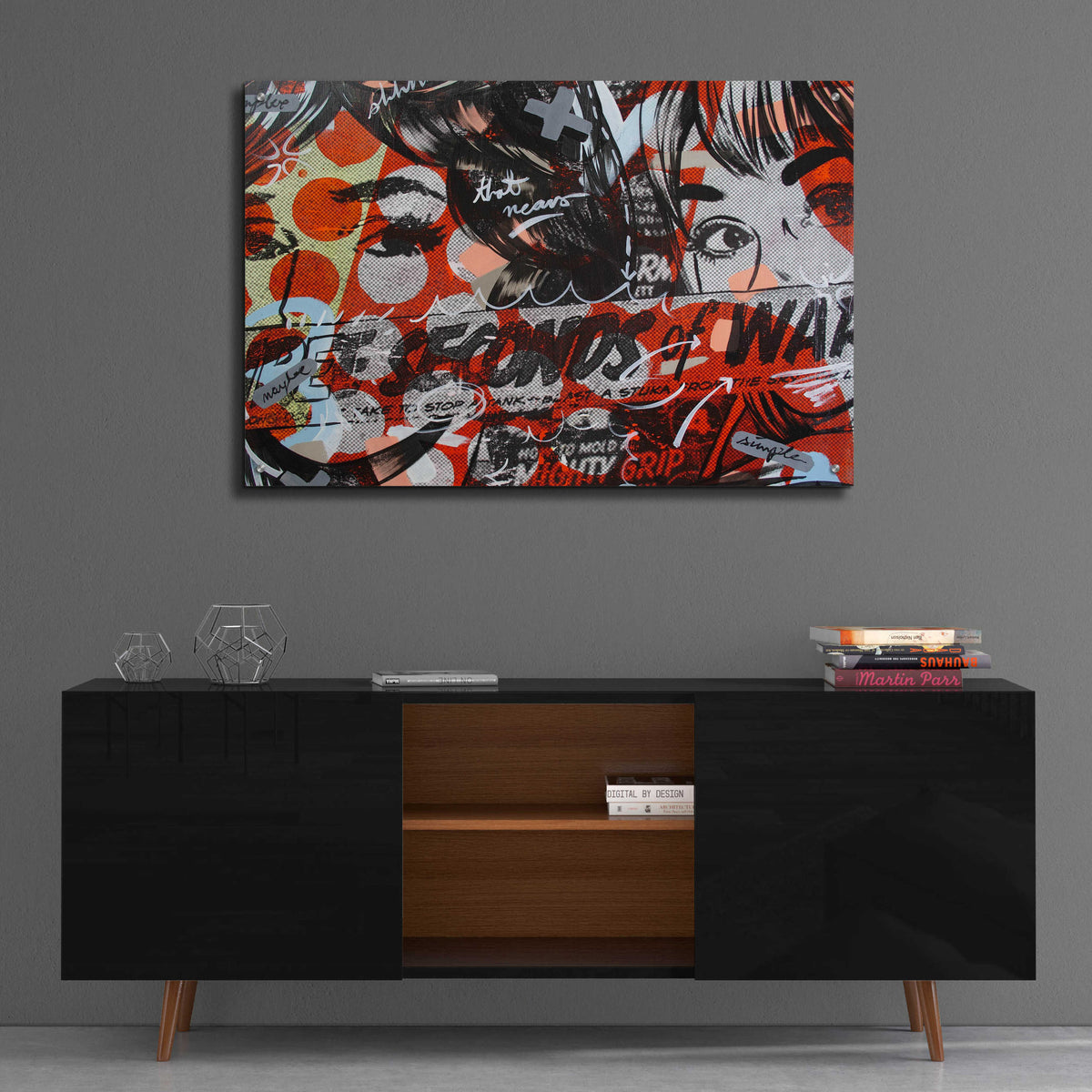 Epic Art 'Three Seconds' by Dan Monteavaro, Acrylic Glass Wall Art,36x24