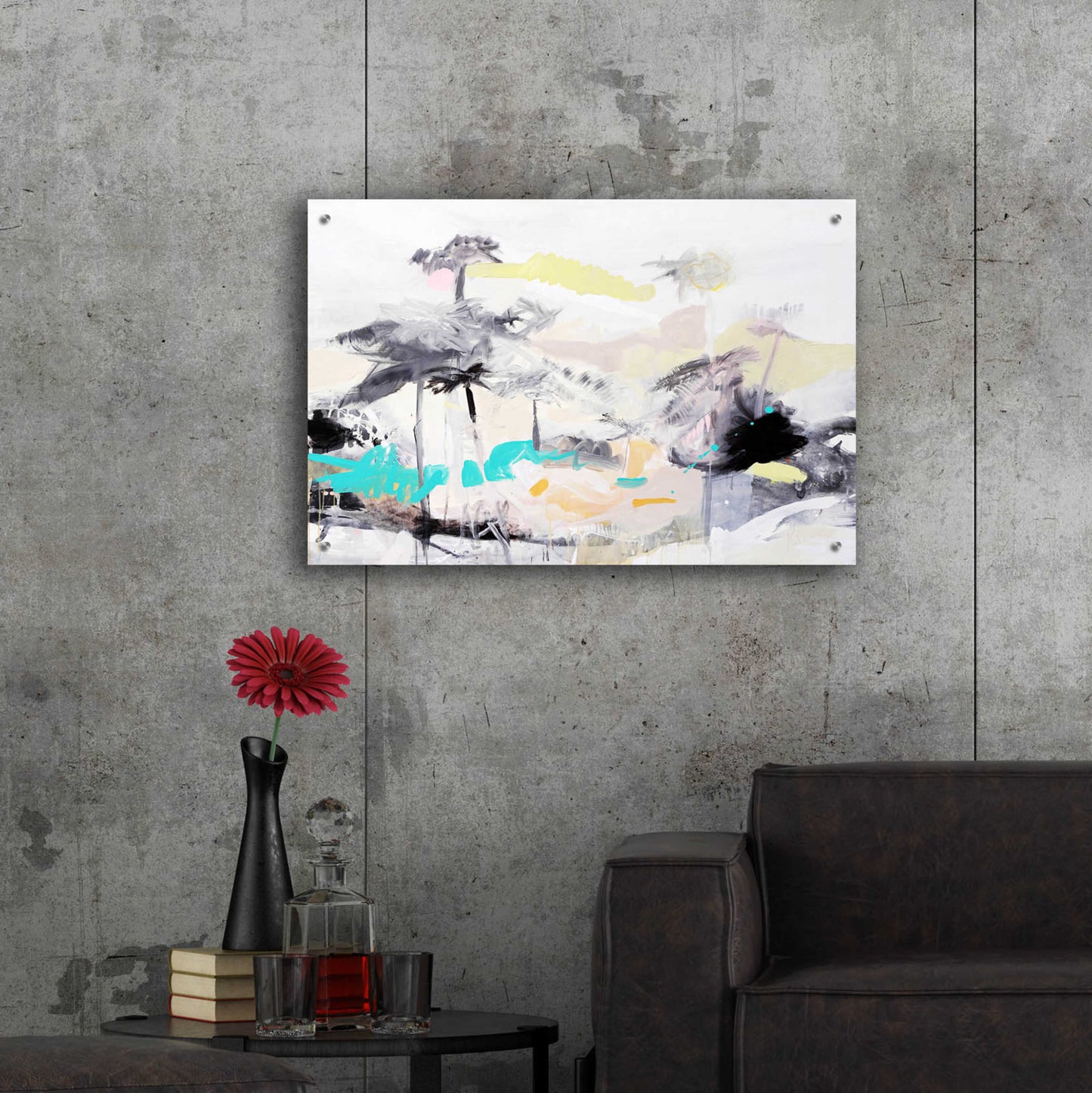 Epic Art 'Paraiso' by Alba Escayo, Acrylic Glass Wall Art,36x24