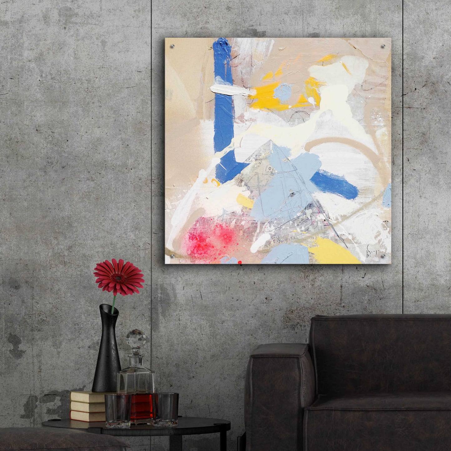 Epic Art 'Verano' by Alba Escayo, Acrylic Glass Wall Art,36x36