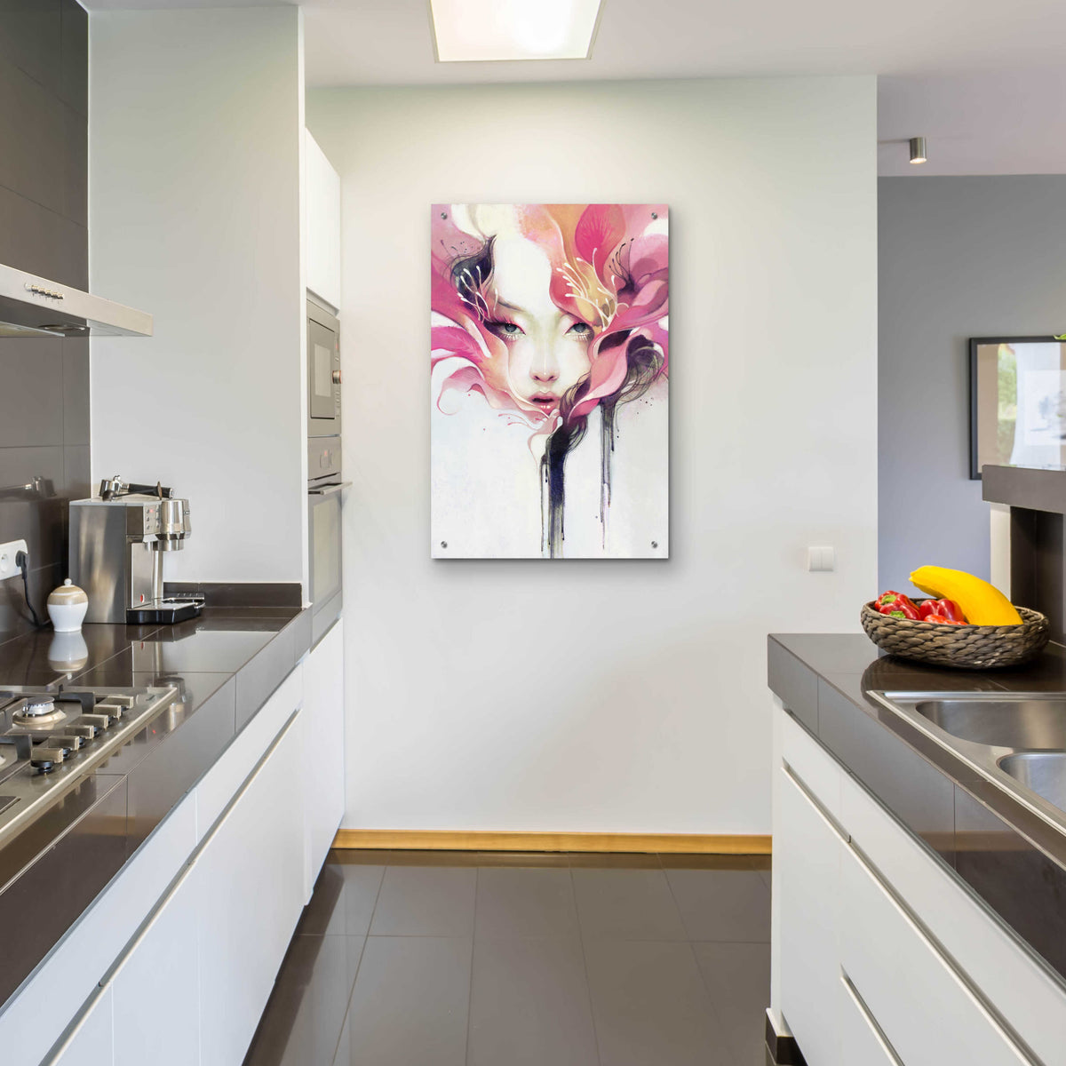 Epic Art 'Bauhinia' by Anna Ditman, Acrylic Glass Wall Art,24x36