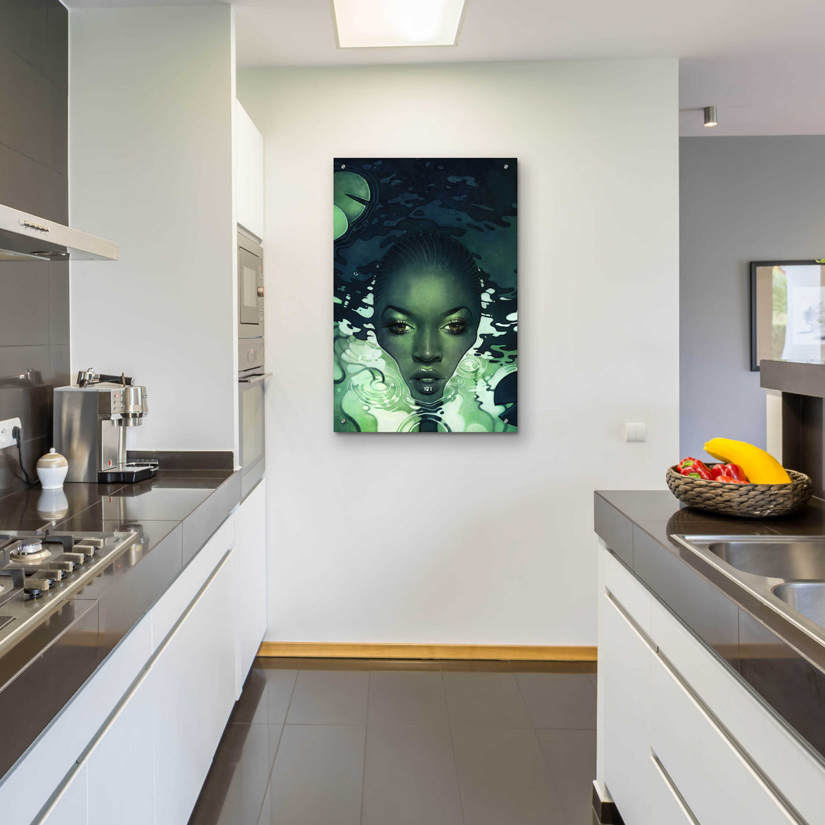 Epic Art 'Beverly' by Anna Ditman, Acrylic Glass Wall Art,24x36
