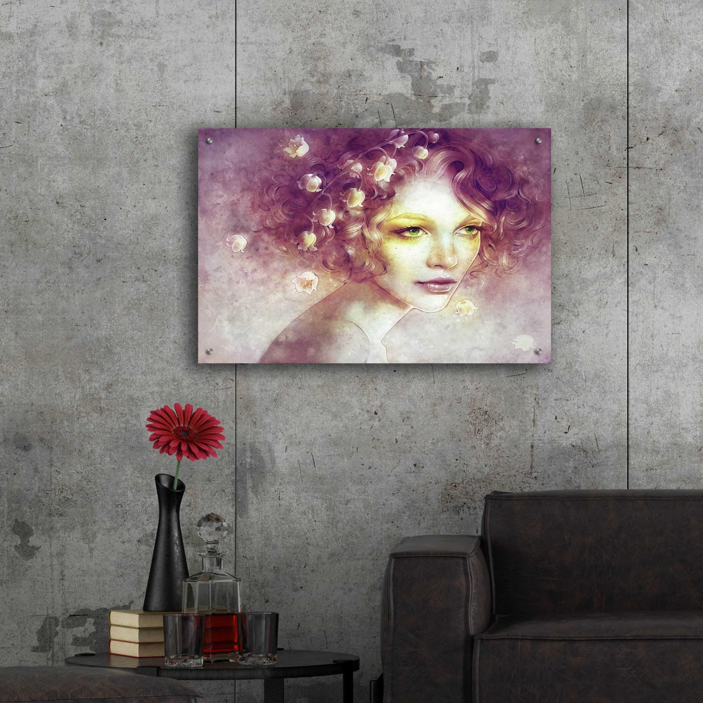 Epic Art 'May' by Anna Ditman, Acrylic Glass Wall Art,36x24