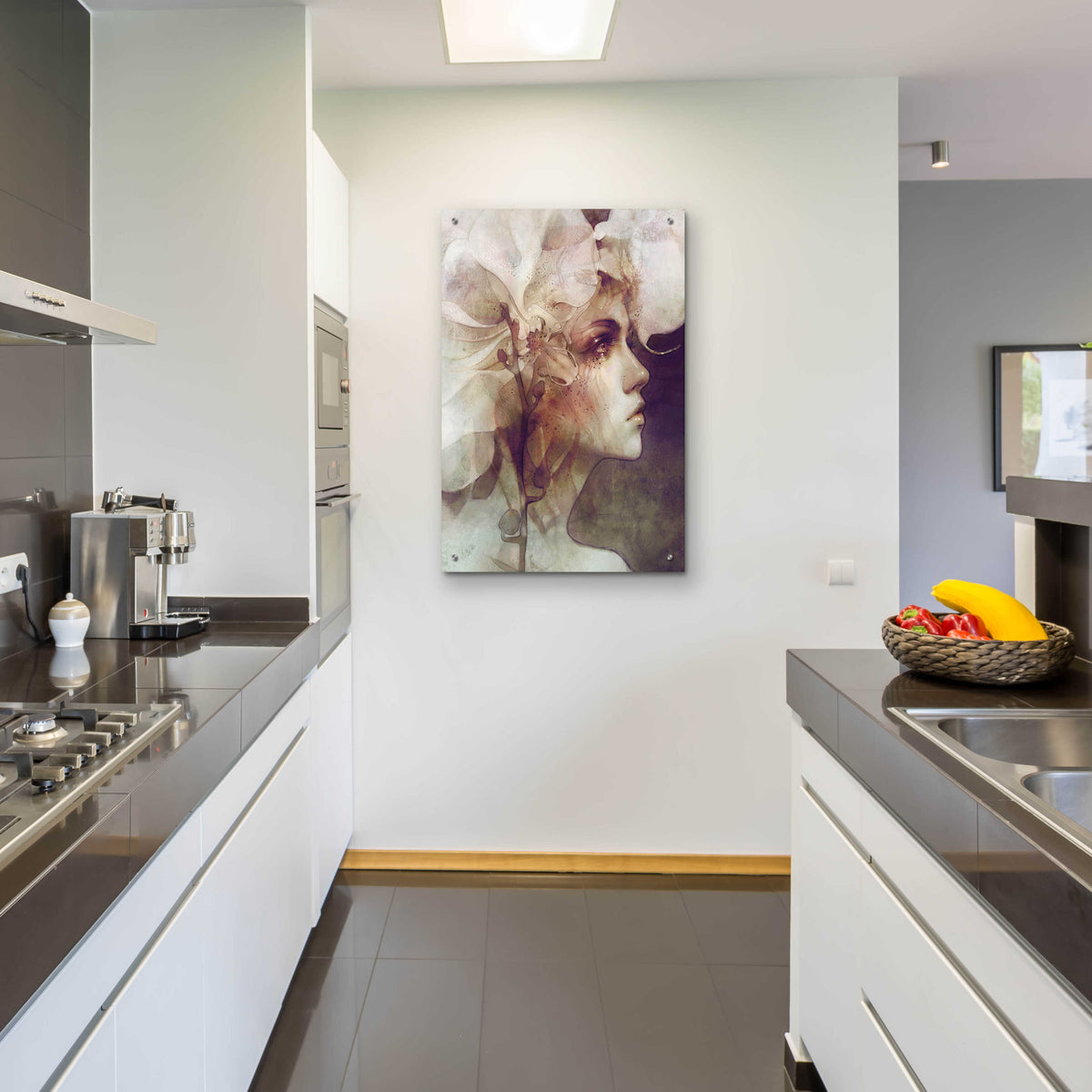Epic Art 'Petal' by Anna Ditman, Acrylic Glass Wall Art,24x36
