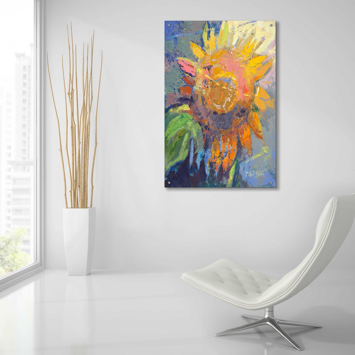 Epic Art 'Alberta' by Beth Forst, Acrylic Glass Wall Art,24x36