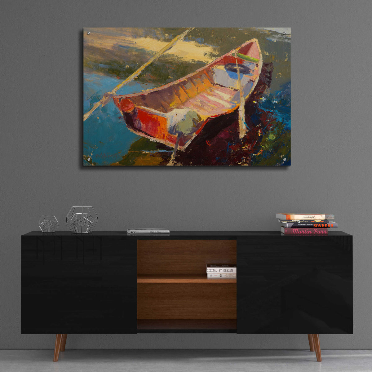 Epic Art 'Italian Wayfarer' by Beth Forst, Acrylic Glass Wall Art,36x24