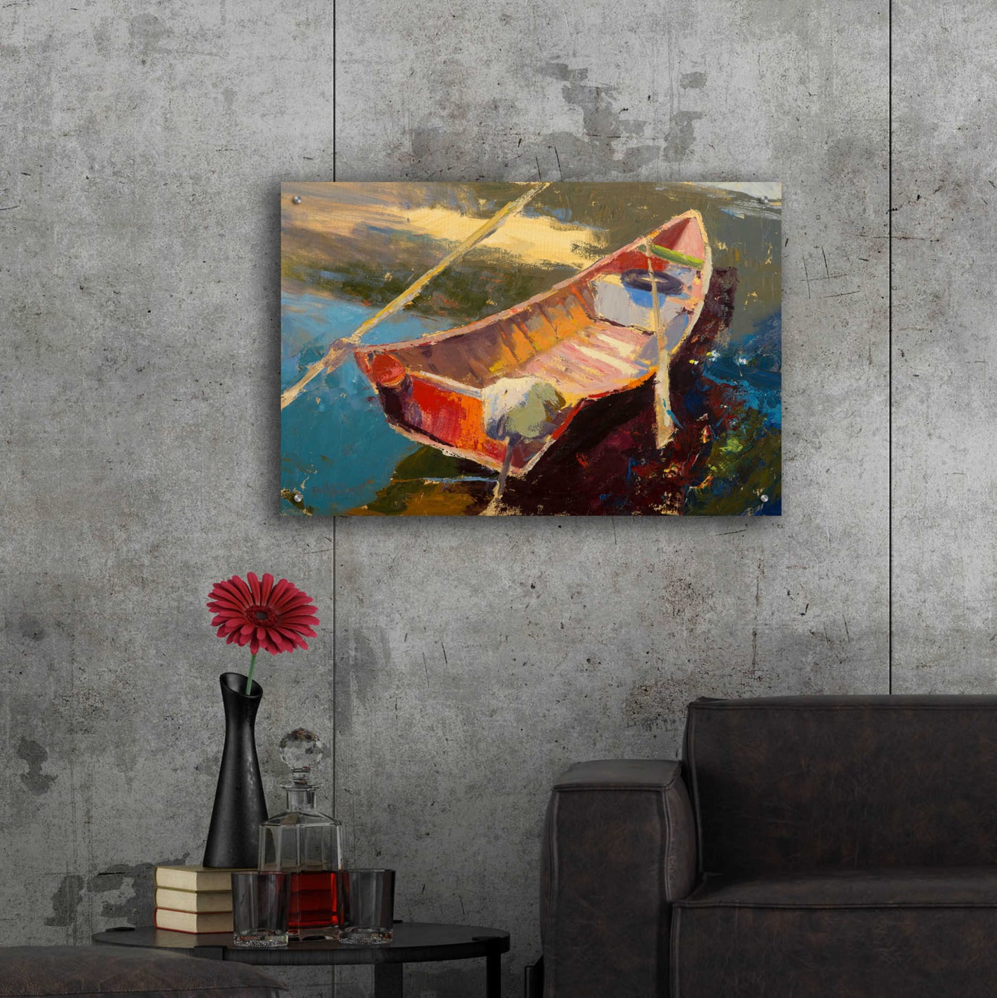 Epic Art 'Italian Wayfarer' by Beth Forst, Acrylic Glass Wall Art,36x24