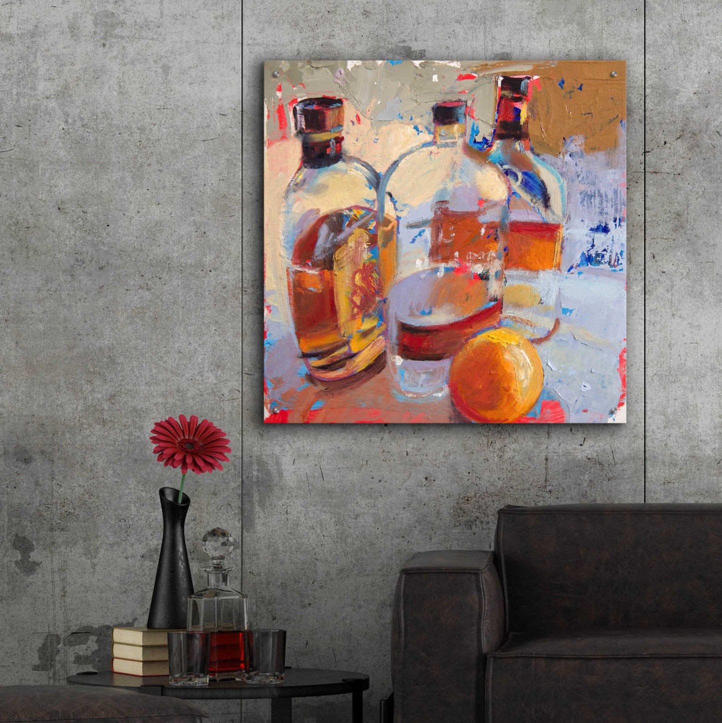 Epic Art 'Swangin’ & Aswayin’' by Beth Forst, Acrylic Glass Wall Art,36x36