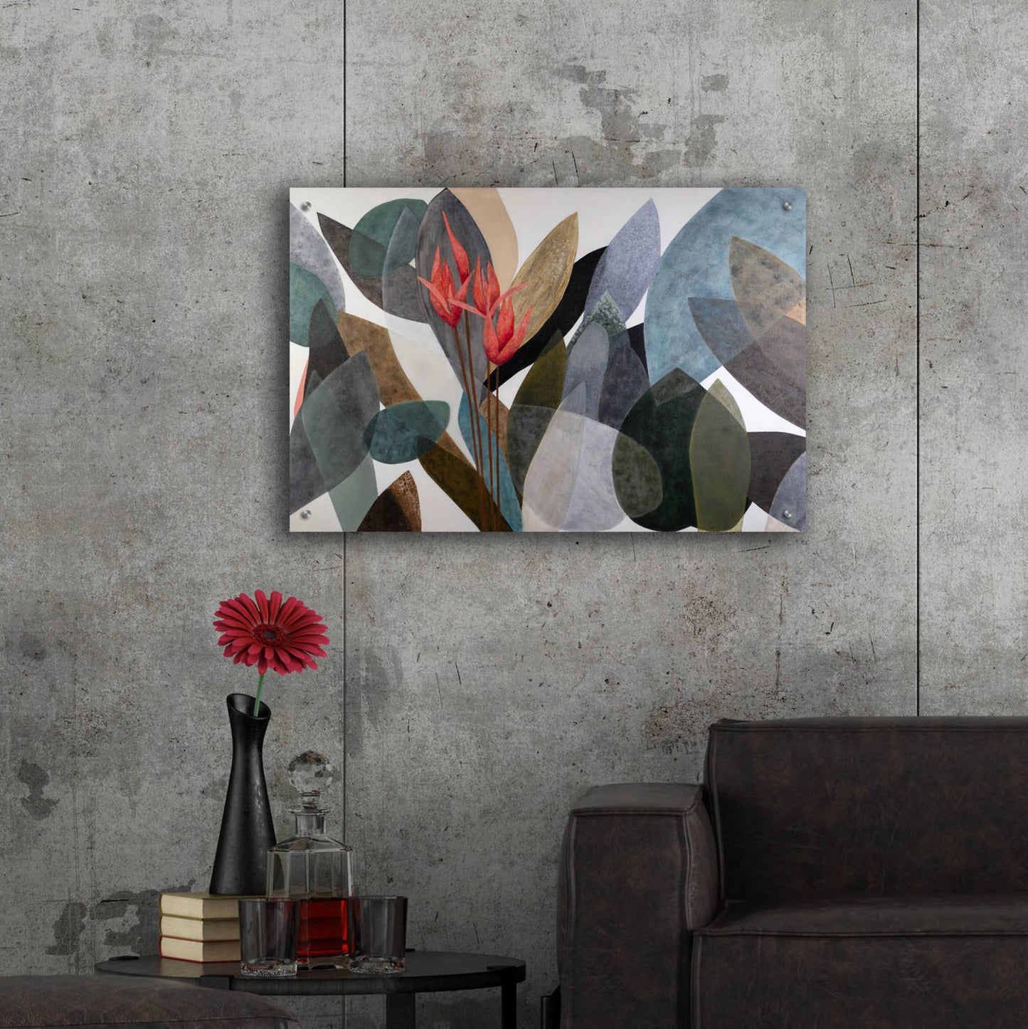Epic Art 'Jardin Eterno 1' by Daniela Fedele, Acrylic Glass Wall Art,36x24