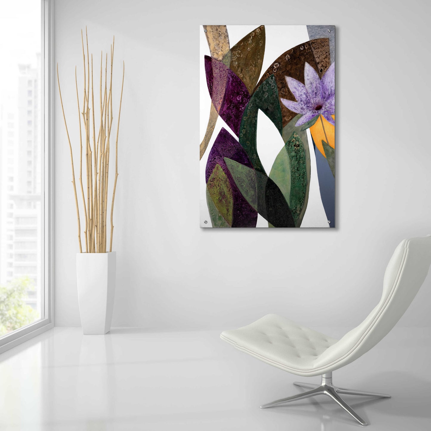 Epic Art 'Jardin Eterno 2' by Daniela Fedele, Acrylic Glass Wall Art,24x36