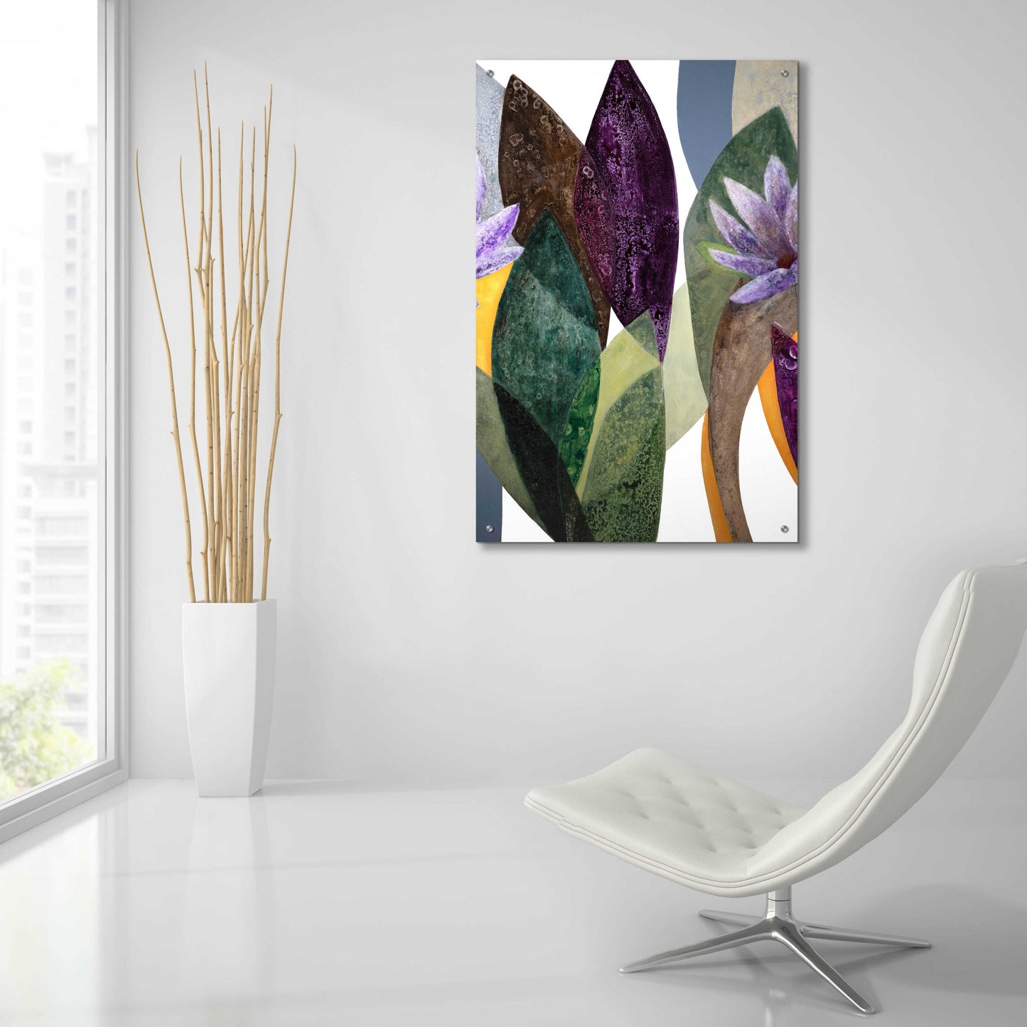 Epic Art 'Jardin Eterno 3' by Daniela Fedele, Acrylic Glass Wall Art,24x36
