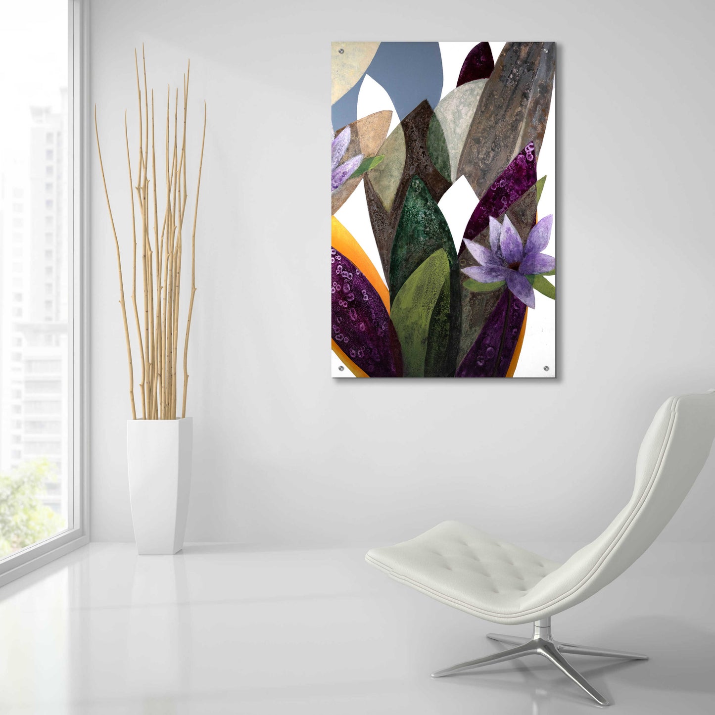 Epic Art 'Jardin Eterno 4' by Daniela Fedele, Acrylic Glass Wall Art,24x36