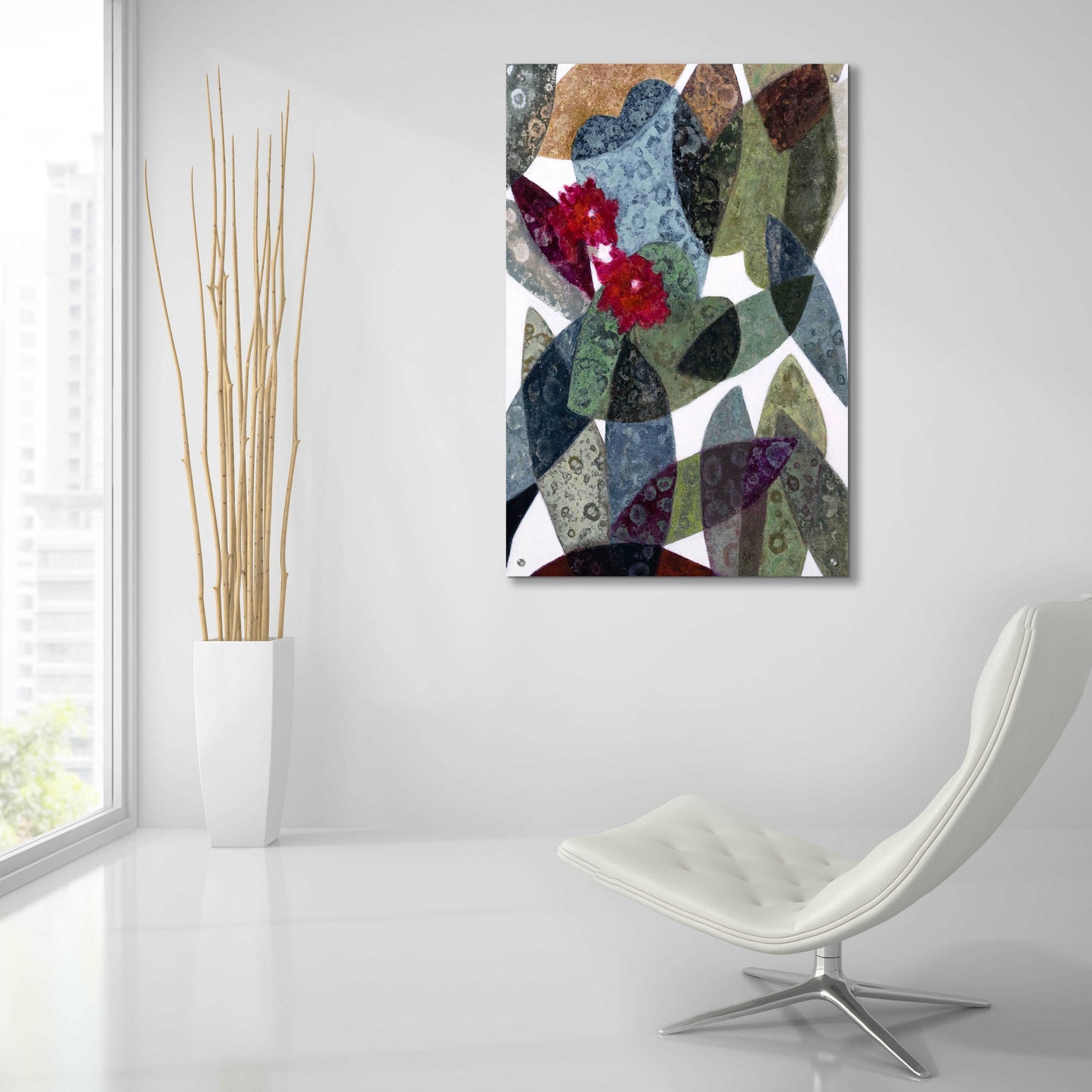 Epic Art 'Lychnis' by Daniela Fedele, Acrylic Glass Wall Art,24x36