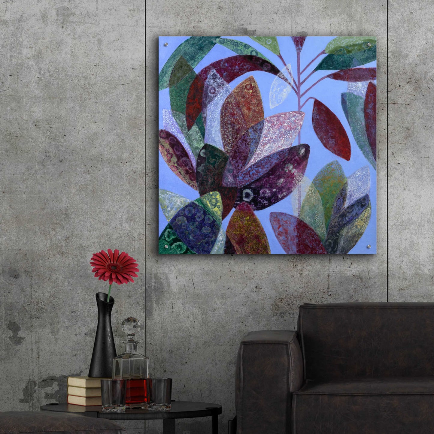 Epic Art 'Susurros Otonales' by Daniela Fedele, Acrylic Glass Wall Art,36x36