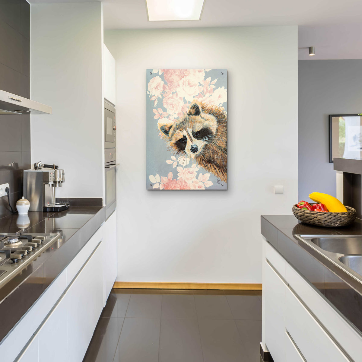 Epic Art 'Mischievous Mac' by Diane Fifer, Acrylic Glass Wall Art,24x36