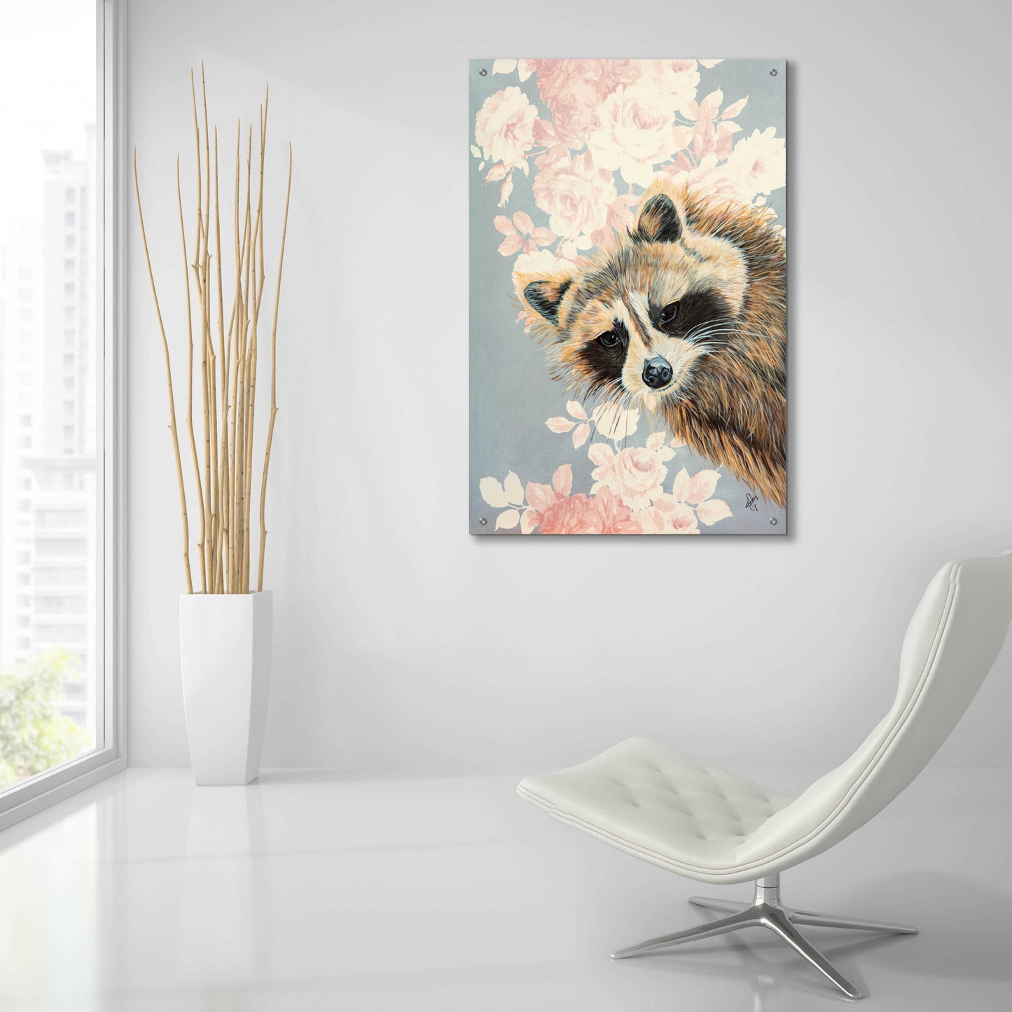 Epic Art 'Mischievous Mac' by Diane Fifer, Acrylic Glass Wall Art,24x36