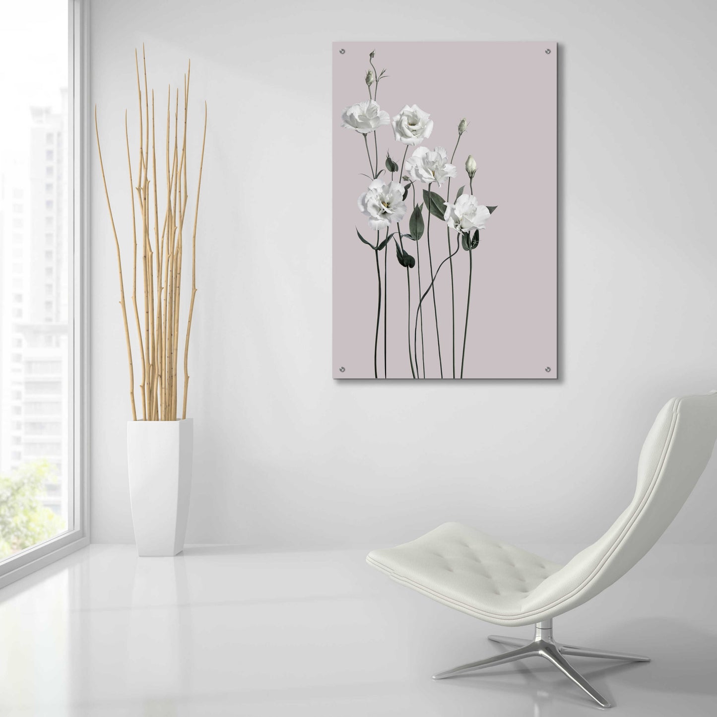 Epic Art 'Flower 1' by Design Fabrikken, Acrylic Glass Wall Art,24x36
