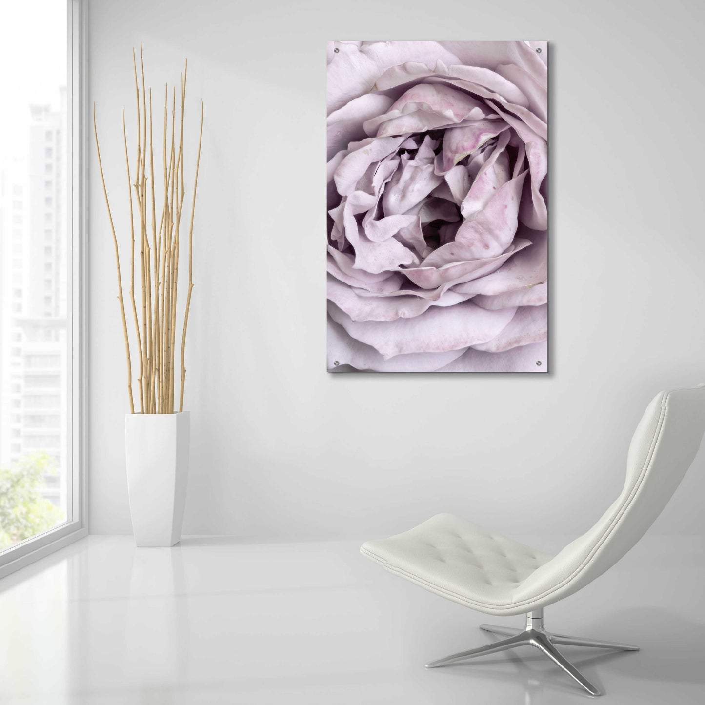 Epic Art 'Rose Heart' by Design Fabrikken, Acrylic Glass Wall Art,24x36