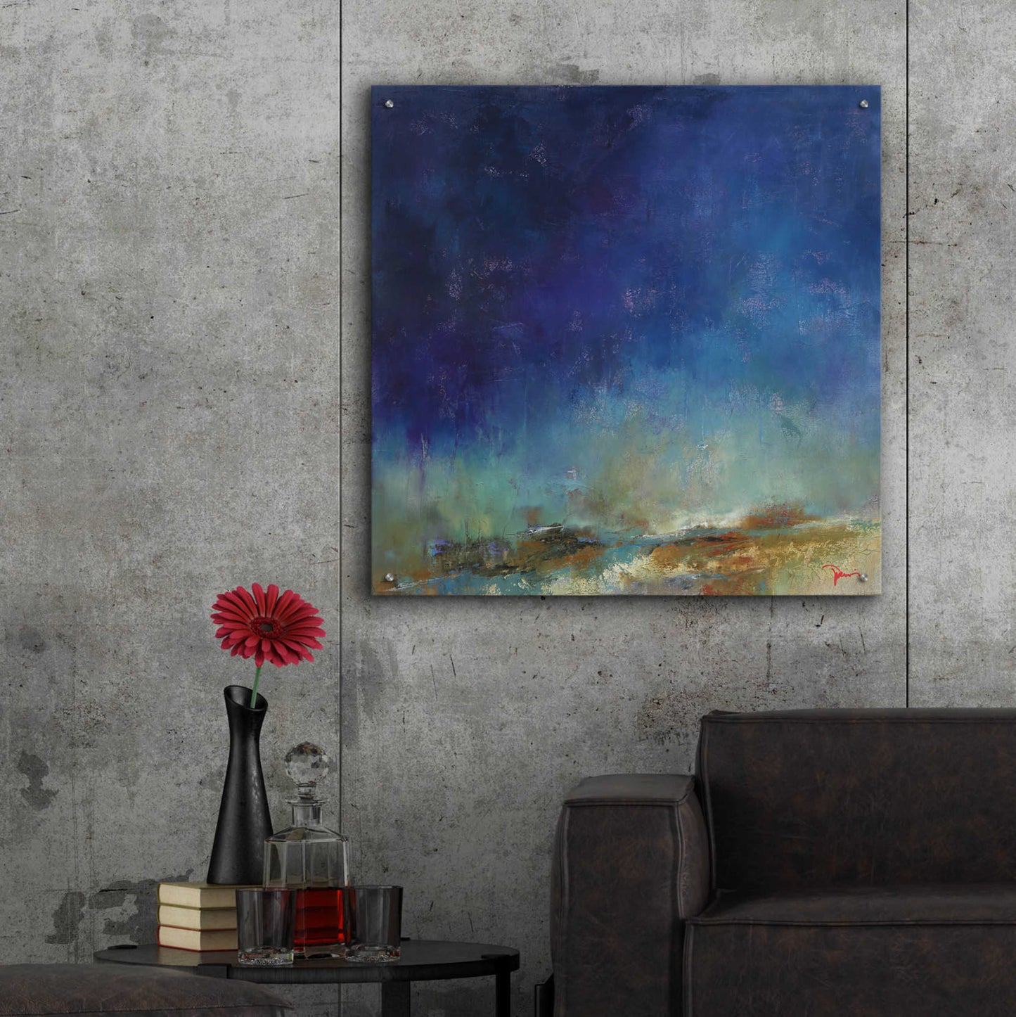 Epic Art 'Hawley' by Patrick Dennis, Acrylic Glass Wall Art,36x36