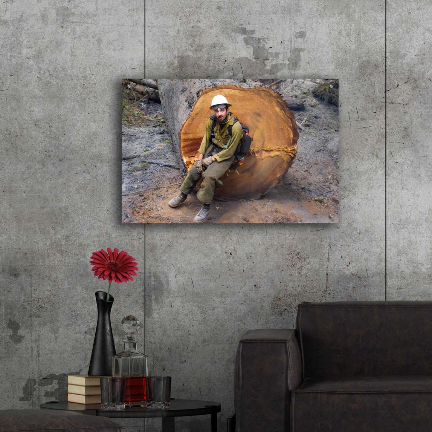 Epic Art 'Halvey' by Thomas Haney, Acrylic Glass Wall Art,36x24