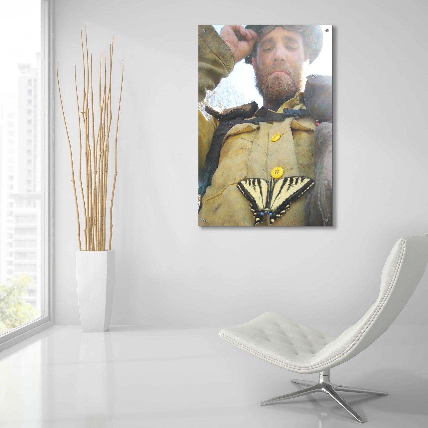 Epic Art 'Swallow tail' by Thomas Haney, Acrylic Glass Wall Art,24x36