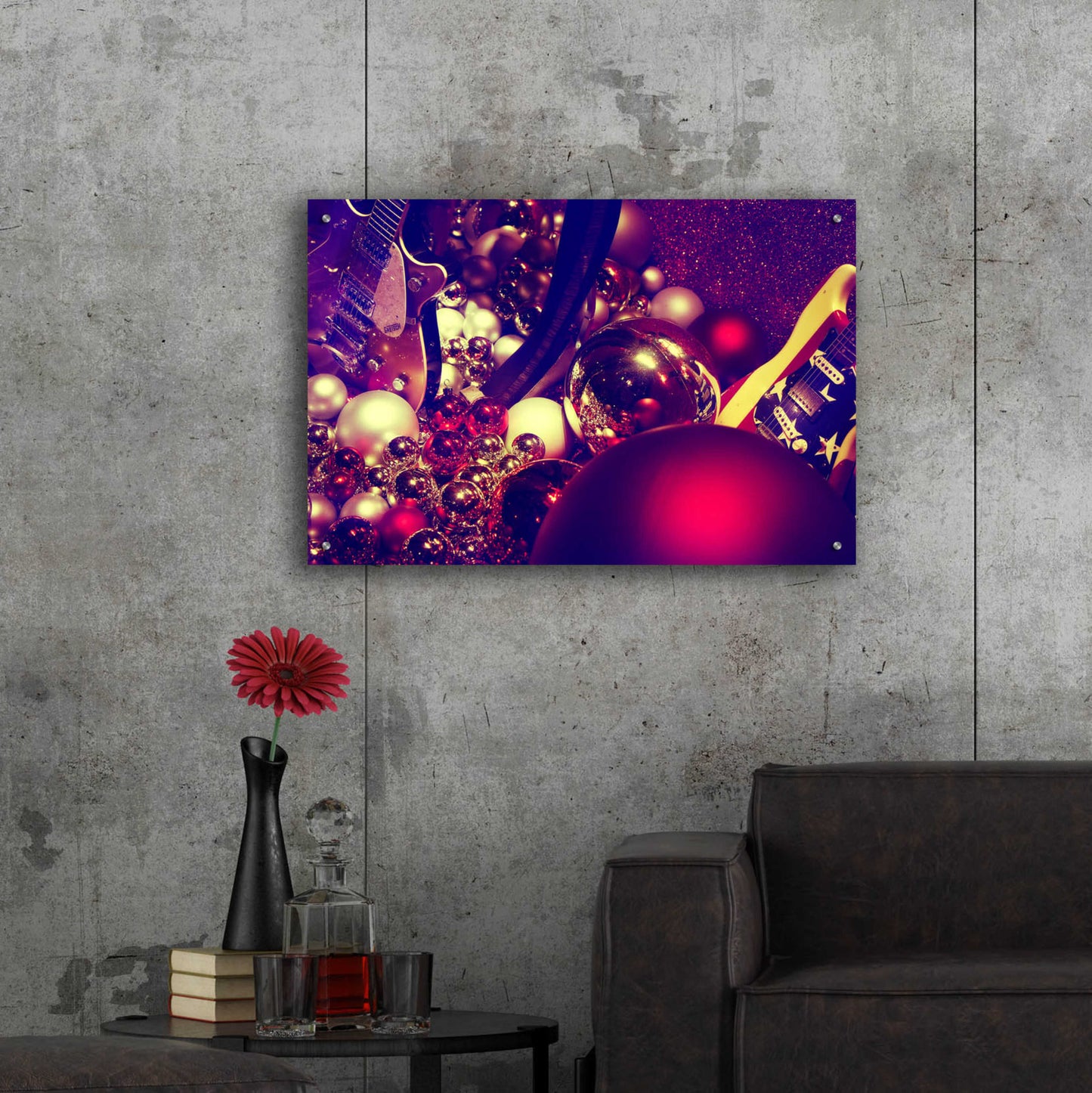 Epic Art 'Christmas Gifts' by Sebastien Lory, Acrylic Glass Wall Art,36x24