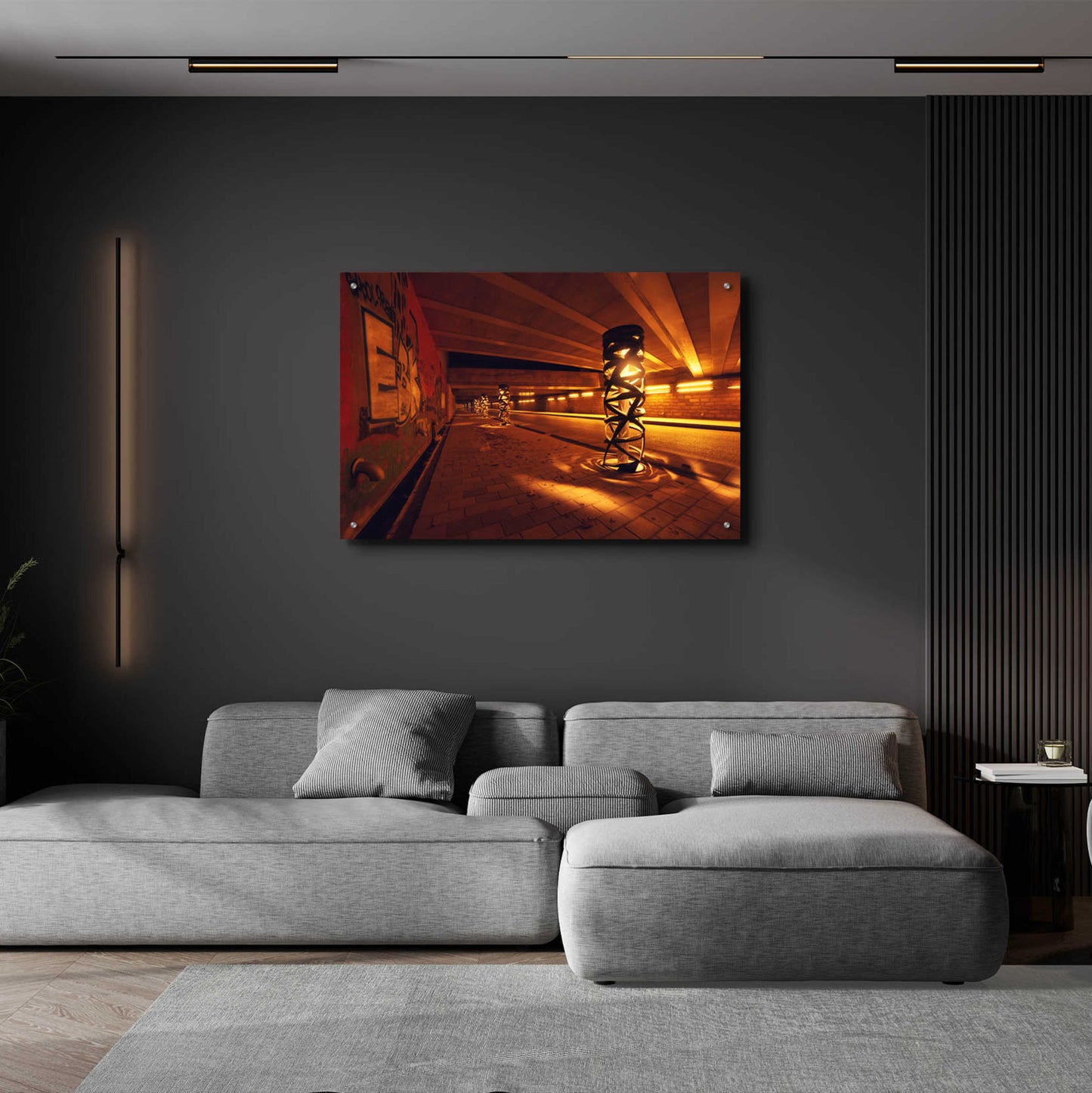 Epic Art 'Light Bridge' by Sebastien Lory, Acrylic Glass Wall Art,36x24