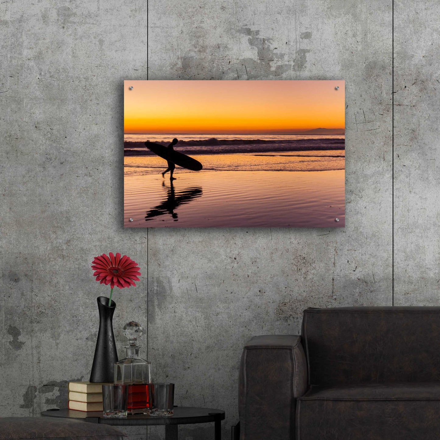 Epic Art 'Heading Home' by Chris Moyer, Acrylic Glass Wall Art,36x24