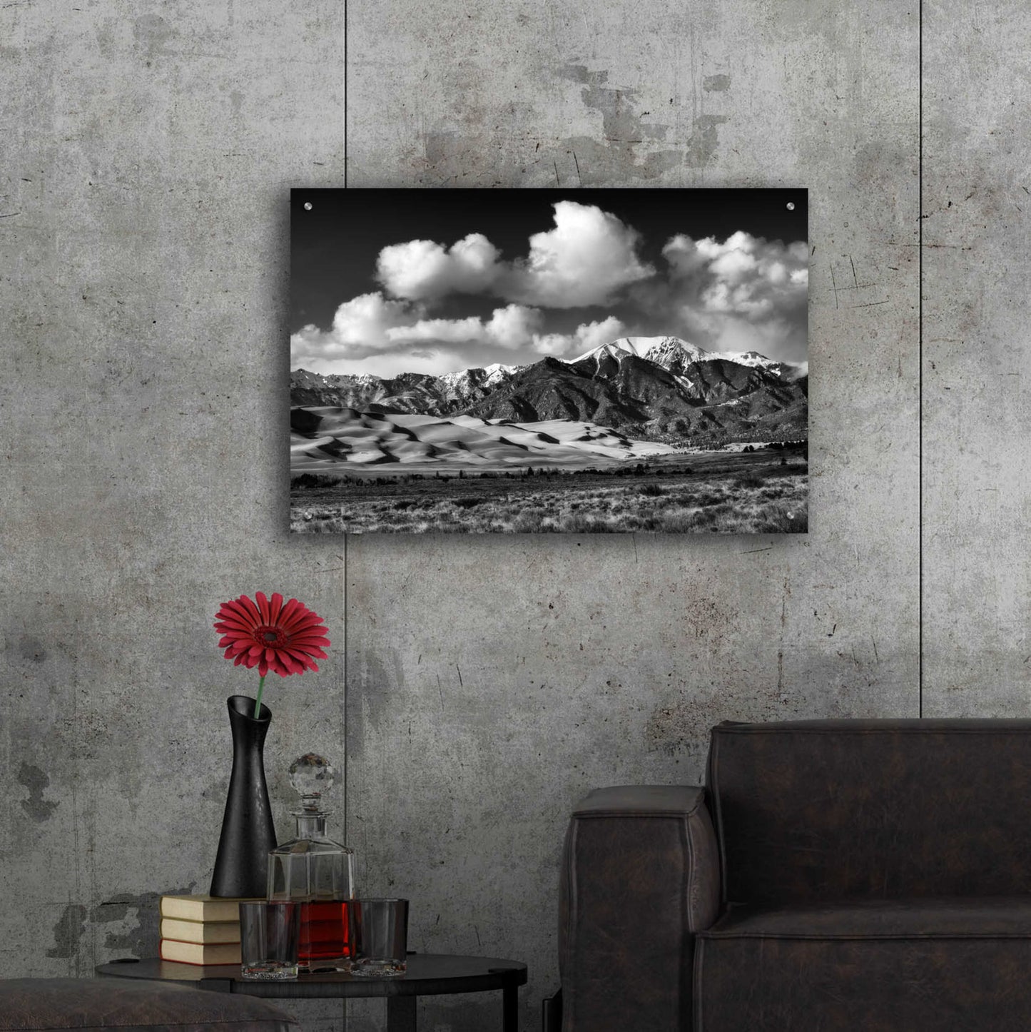 Epic Art 'Afternoon at the Dunes - Great Sand Dunes National Park' by Darren White, Acrylic Glass Wall Art,36x24