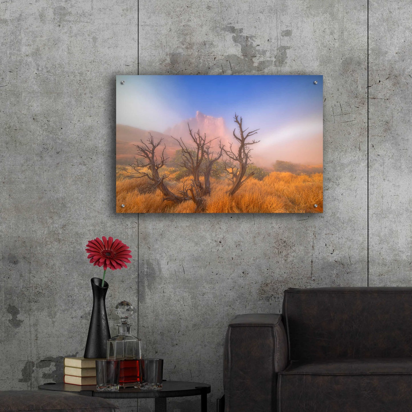 Epic Art 'Mystic Wonders' by Darren White, Acrylic Glass Wall Art,36x24