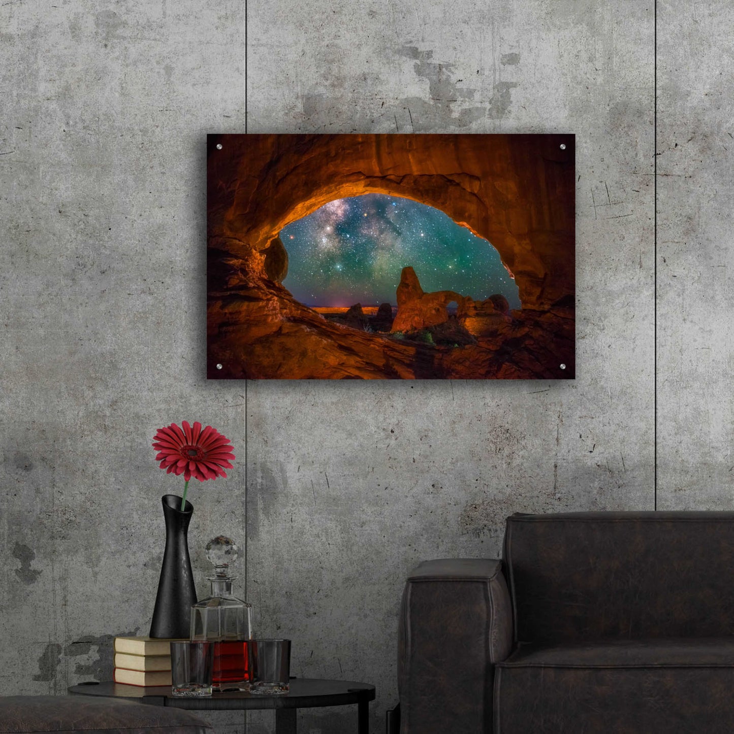 Epic Art 'Window to the Heavens - Arches National Park' by Darren White, Acrylic Glass Wall Art,36x24