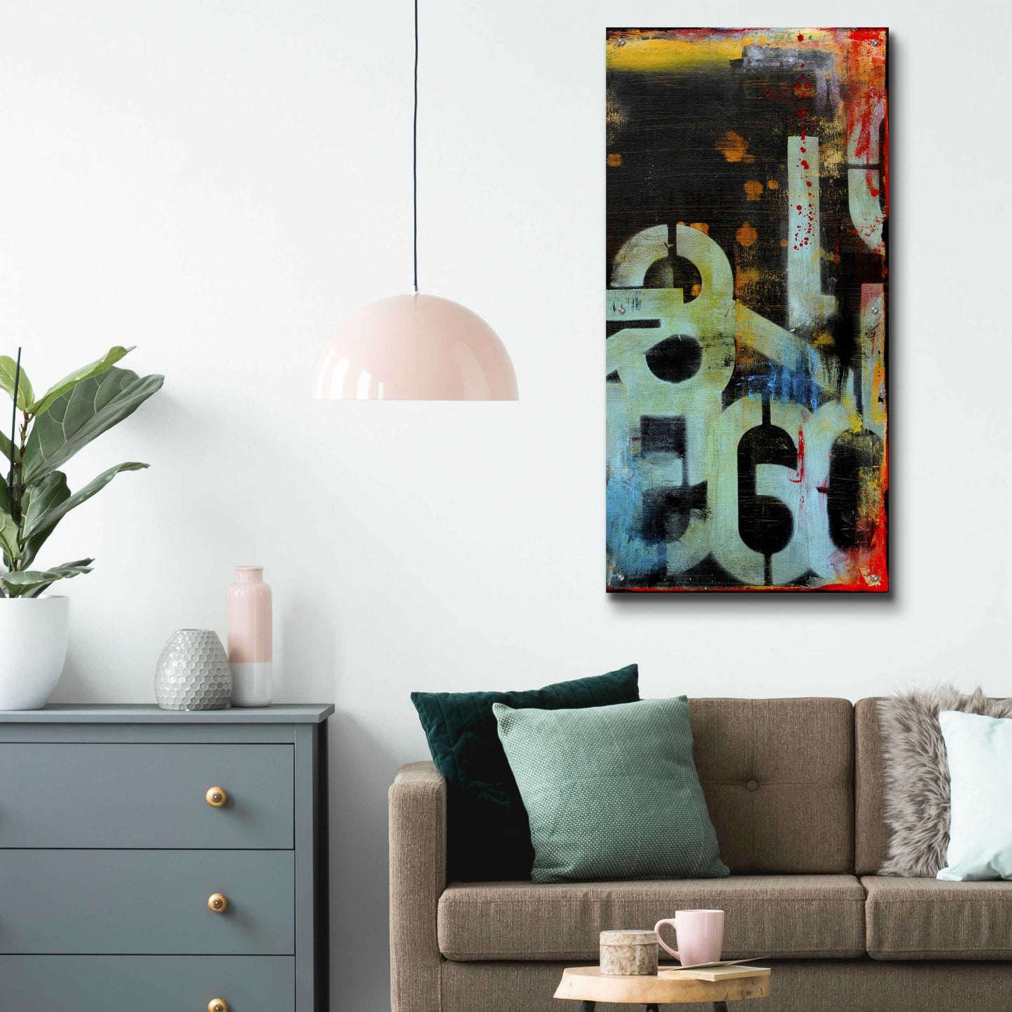 Epic Art 'Out Numbered II' by Erin Ashley, Acrylic Glass Wall Art,24x48