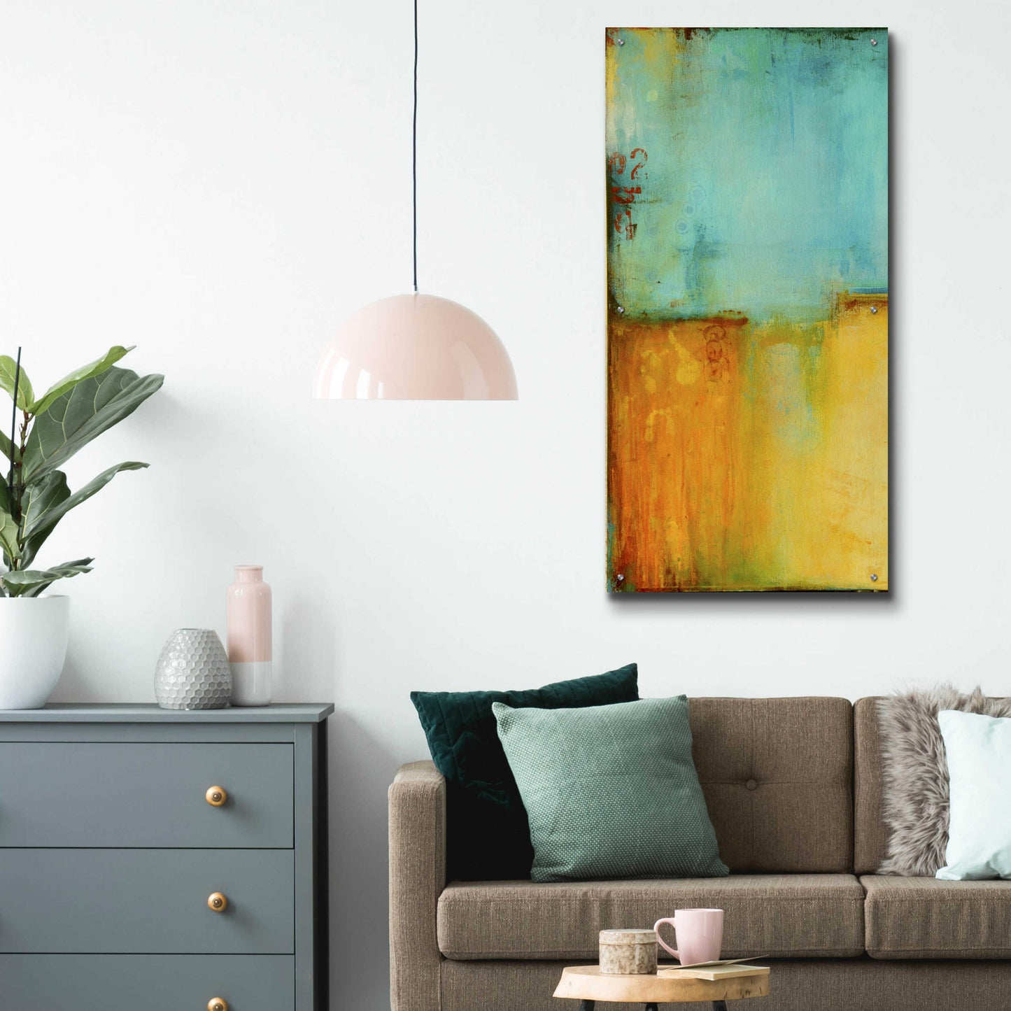 Epic Art 'Pier 37 I' by Erin Ashley, Acrylic Glass Wall Art,24x48