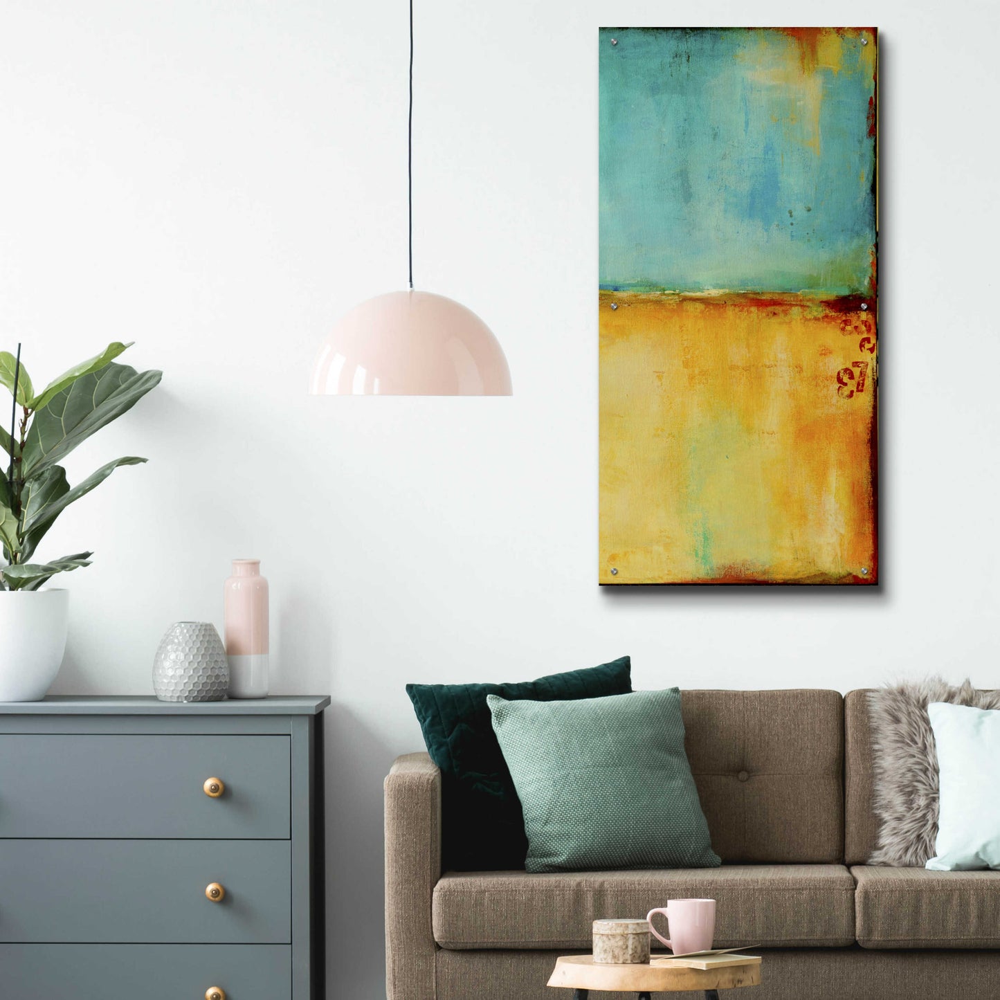 Epic Art 'Pier 37 II' by Erin Ashley, Acrylic Glass Wall Art,24x48