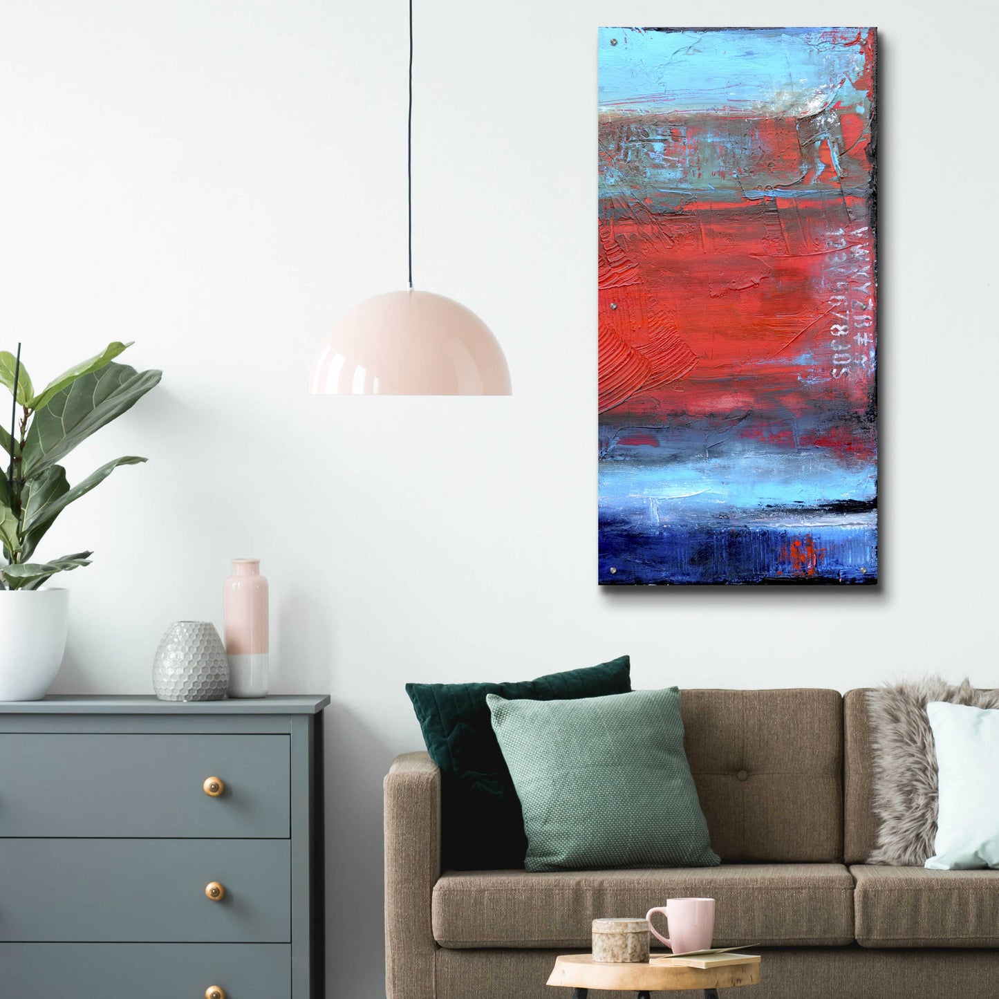 Epic Art 'Road House Blues II' by Erin Ashley, Acrylic Glass Wall Art,24x48