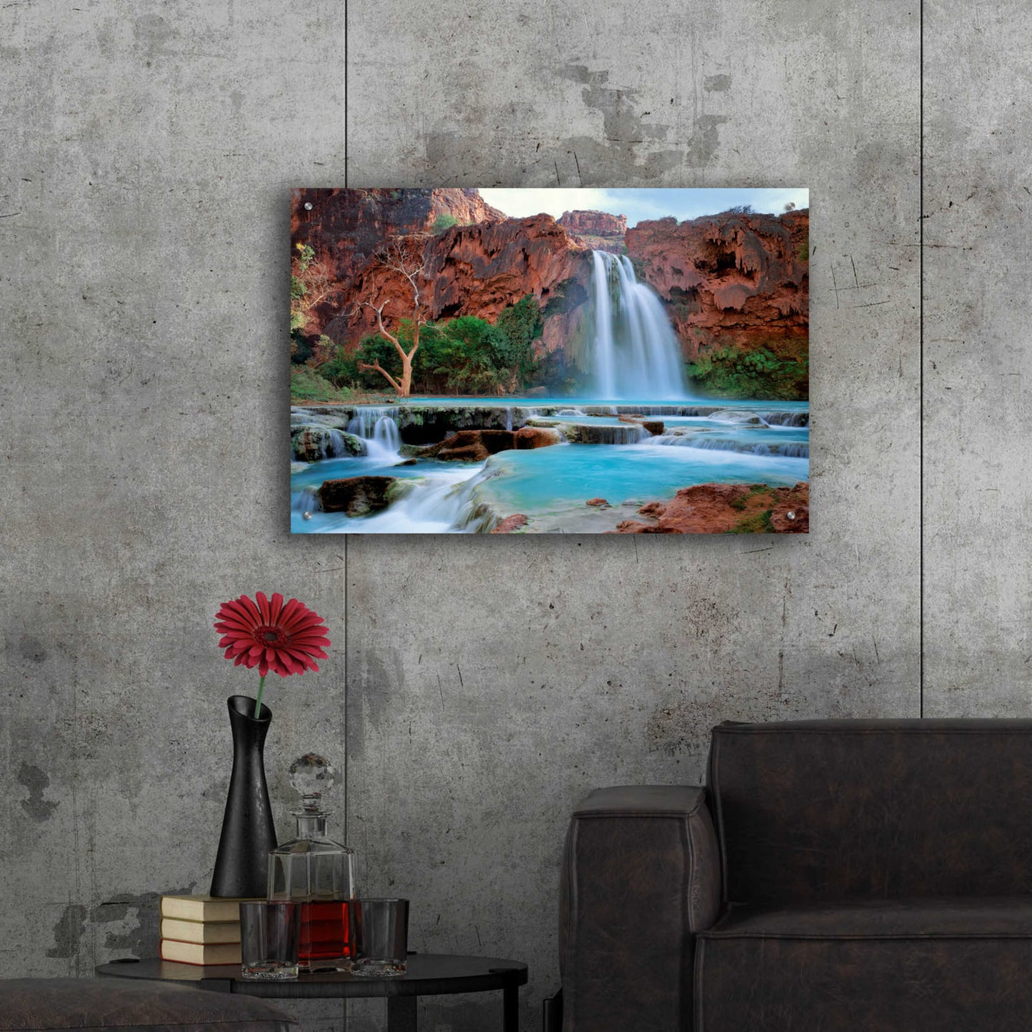 Epic Art 'Havasu Before Flood' by John Gavrilis, Acrylic Glass Wall Art,36x24
