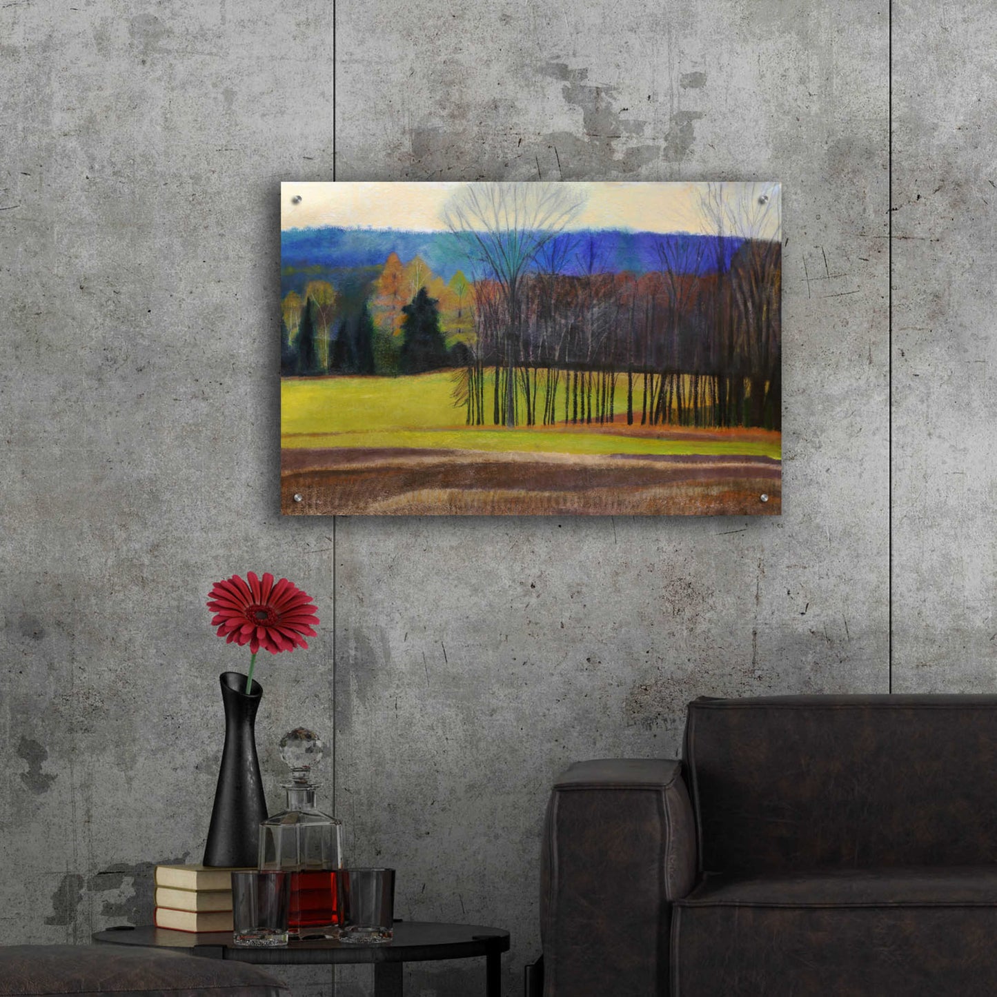 Epic Art 'Charlevoix County' by Cathe Hendrick, Acrylic Glass Wall Art,36x24