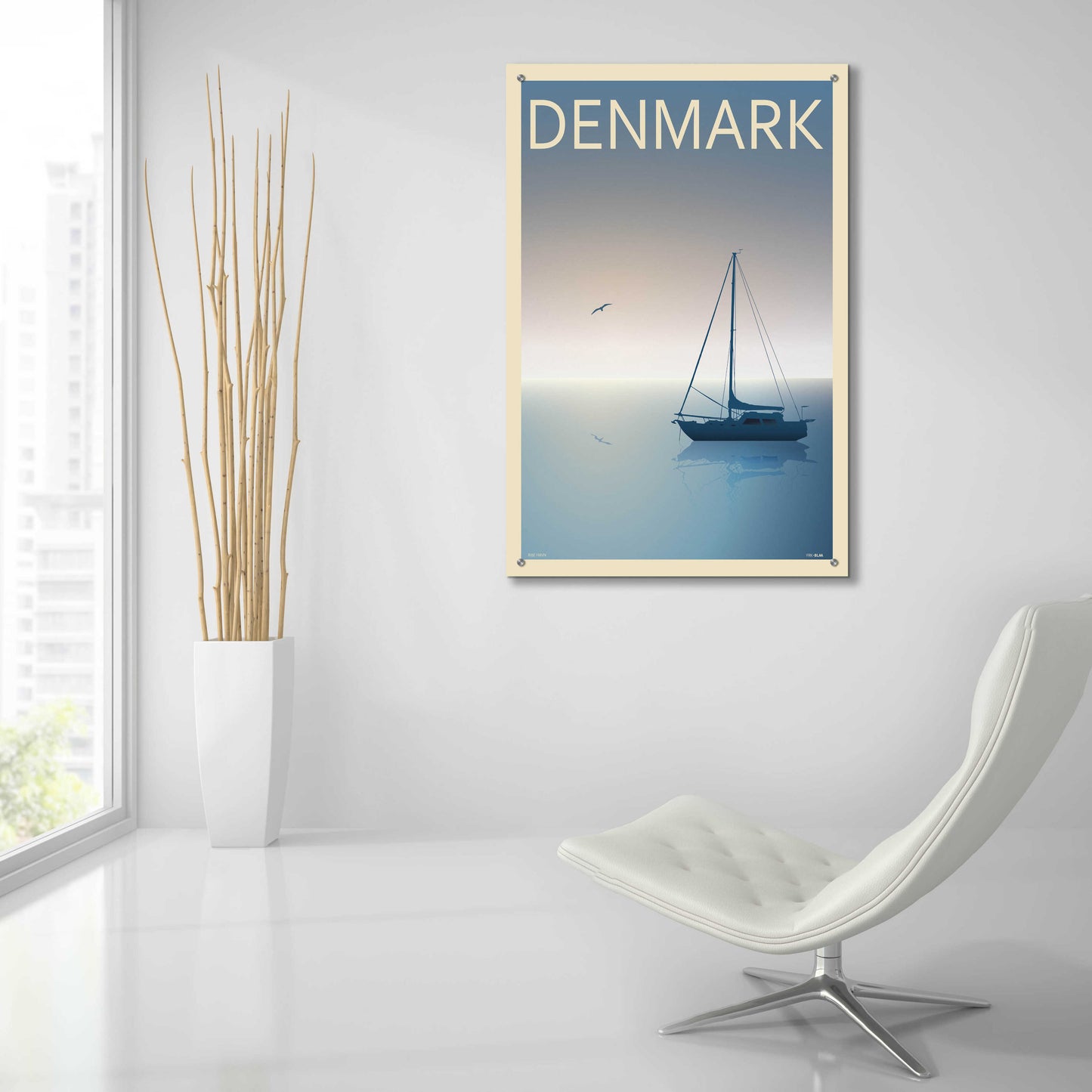 Epic Art 'Ribe' by Incado, Acrylic Glass Wall Art,24x36