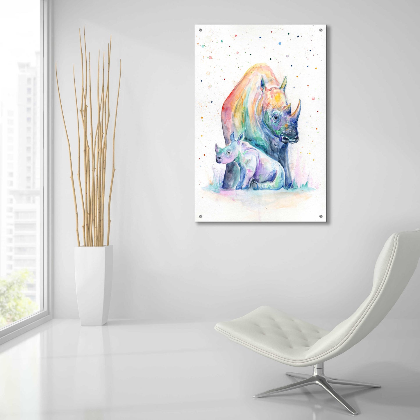 Epic Art 'Shelter' by Marc Allante, Acrylic Glass Wall Art,24x36