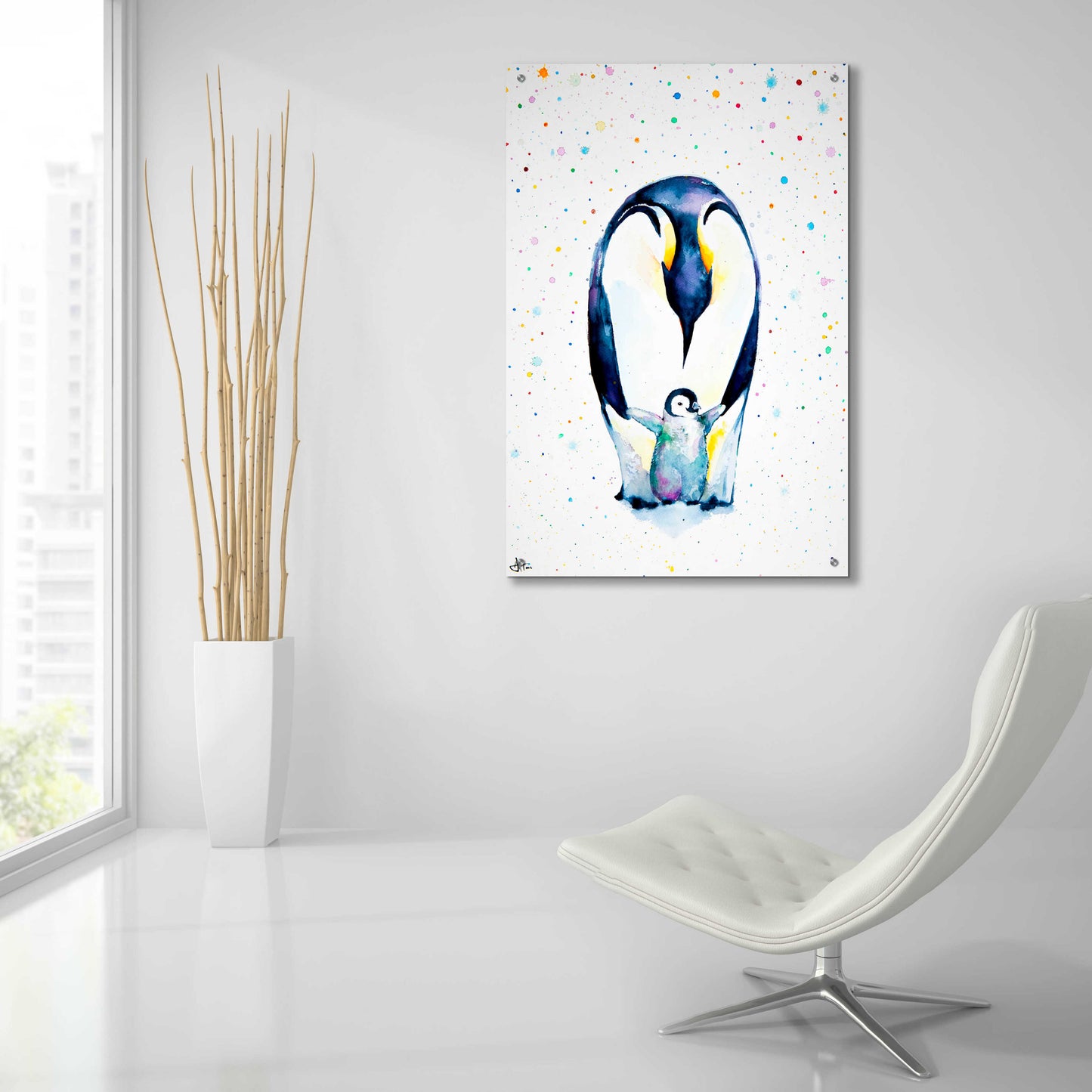 Epic Art 'Little Steps' by Marc Allante, Acrylic Glass Wall Art,24x36