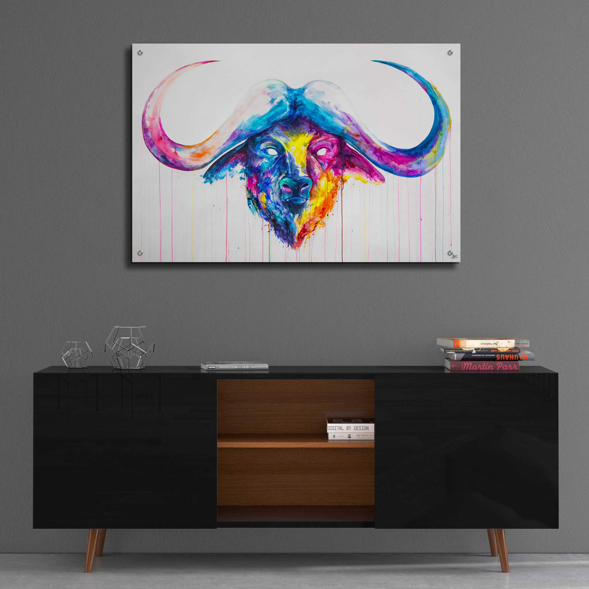 Epic Art 'Bastion' by Marc Allante, Acrylic Glass Wall Art,36x24